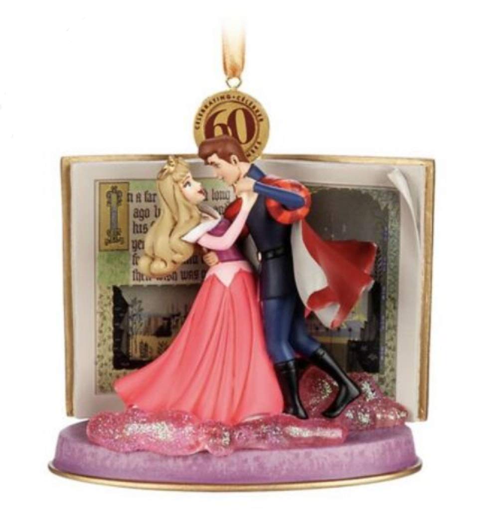2019 Disney Sleeping Beauty 60th Anniversary Limited Edition Sketchbook Ornament - Perfect for Christmas Tree Decor, Disney Collectibles & Gift for Fans