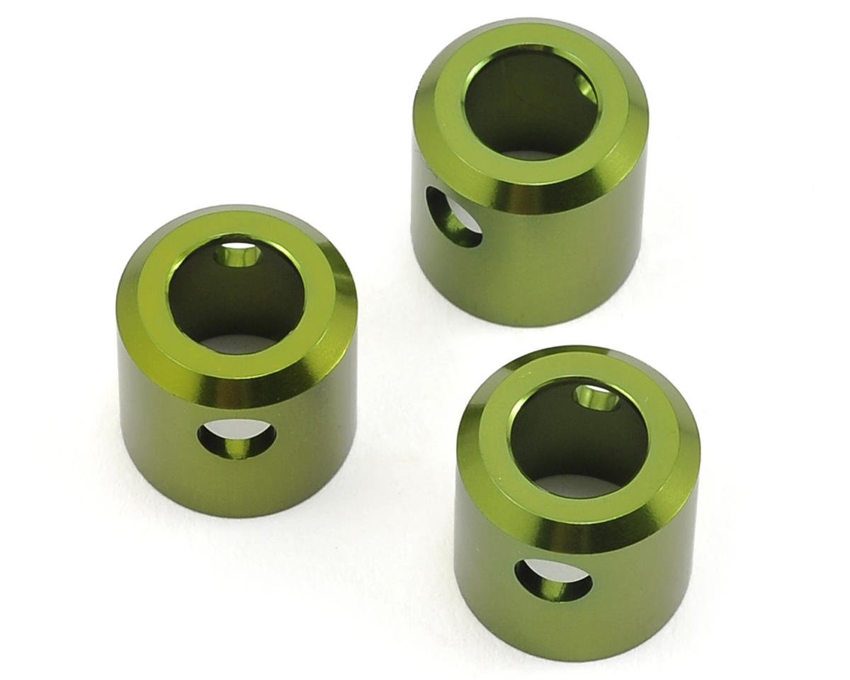 Yeti STA31114G Aluminum Driveshaft Cups (3-Pack) - Heavy-Duty Replacement Parts for RC Cars & Trucks - Perfect for Off-Road Racing and Bashing