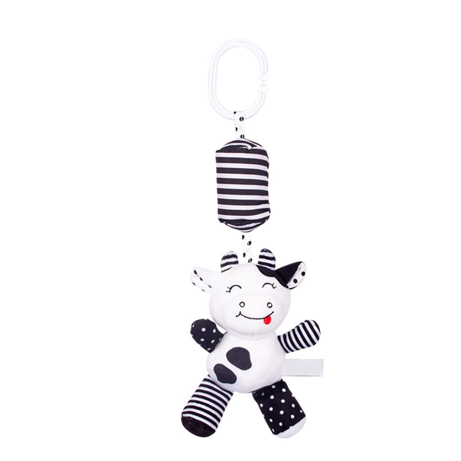 **HelloCreate Baby Stuffed Animal Toys with Wind Chimes - Soft Plush Crib Toys for Newborns & Infants 0-18 Months | Perfect Gift for Baby Showers, Nurseries & Playtime**