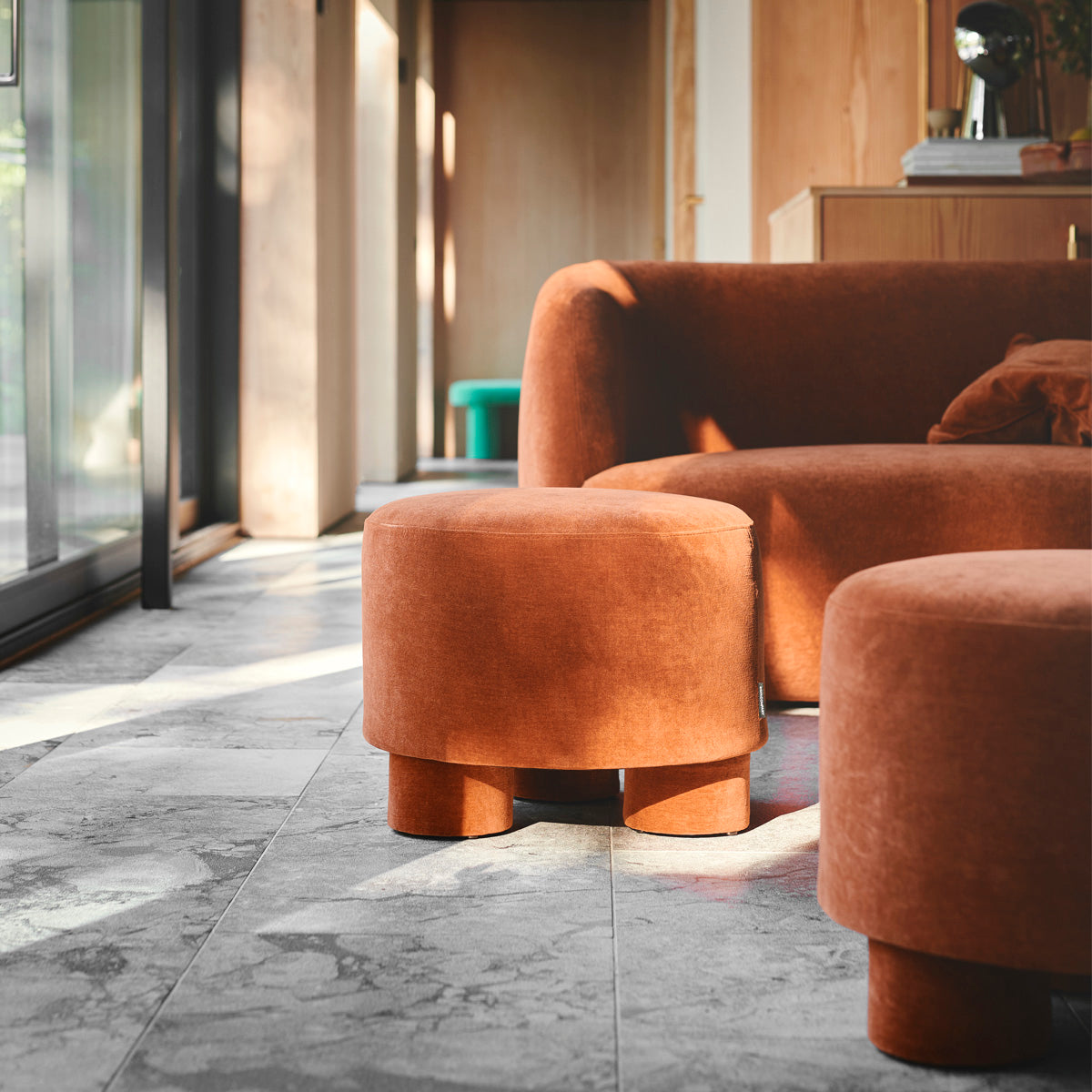 Moss Rust Fabric