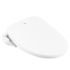 Moen EB1000 White Electronic Elongated Bidet Toilet Seat with Warm Water Wash, Heated Seat & Air Dry - Perfect for Modern Bathrooms & Luxury Home Upgrades
