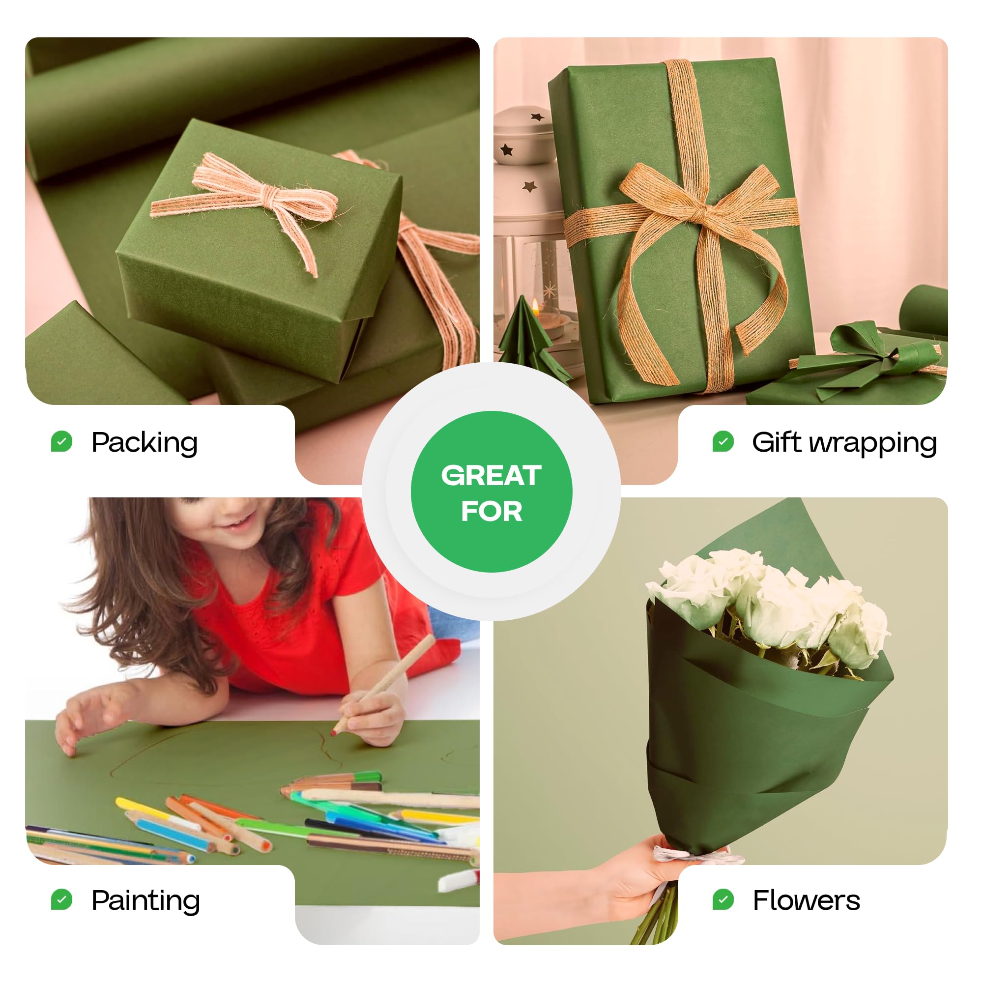 Eco-Friendly Kraft Paper Roll 18