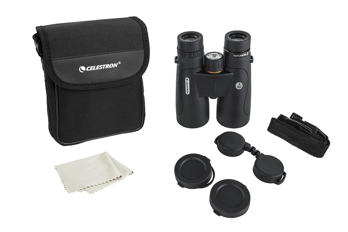 Celestron Nature DX 10x50 ED Roof Prism Binoculars - High Performance Waterproof Binoculars for Bird Watching, Hunting, Hiking & Astronomy