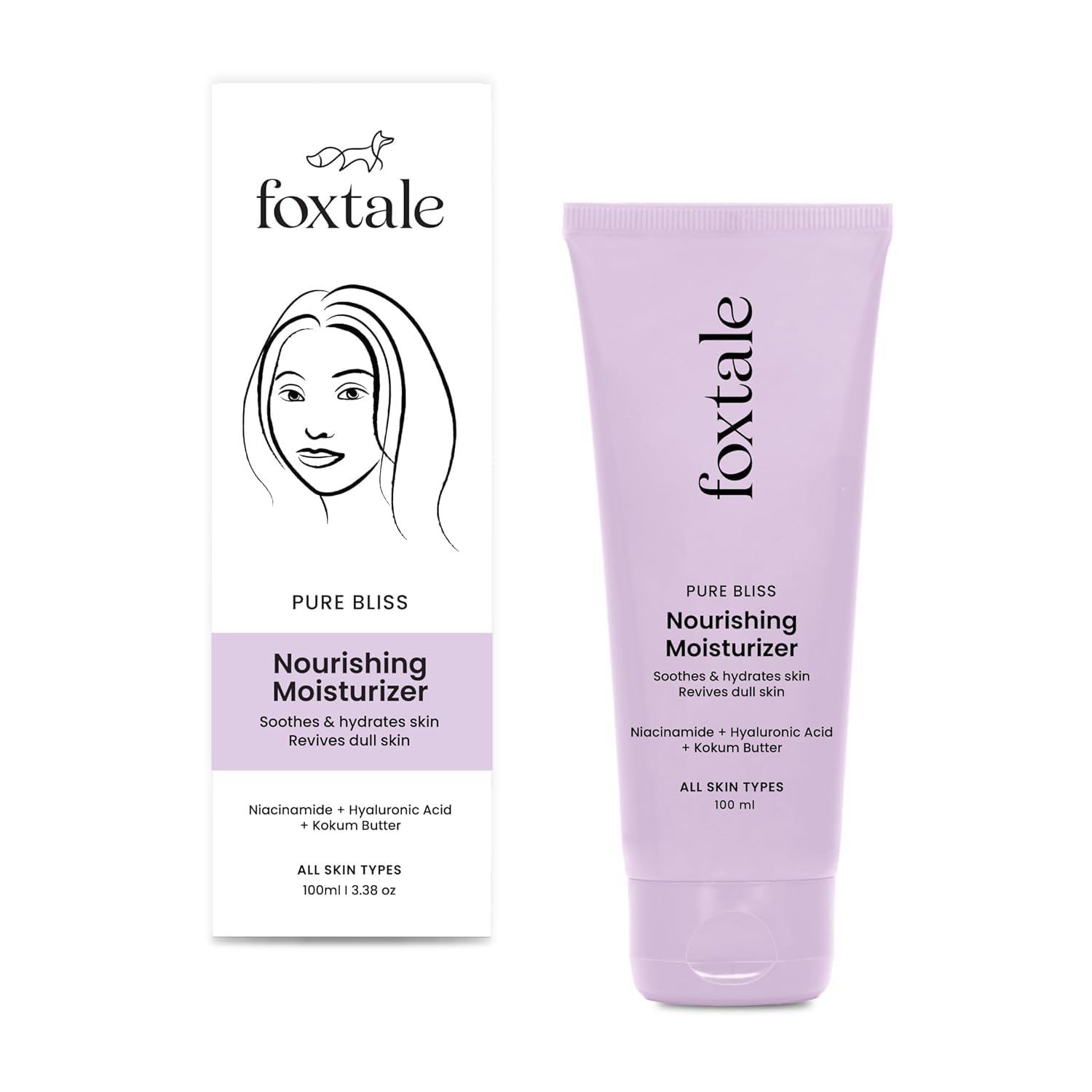 Niacinamide Face Moisturizer for 24 Hour Hydration - Lightweight, Non-Sticky Formula for Soft & Glowing Skin - Suitable for Men & Women, All Skin Types - 100ml | Perfect for Daily Skincare Routine, Day & Night Use