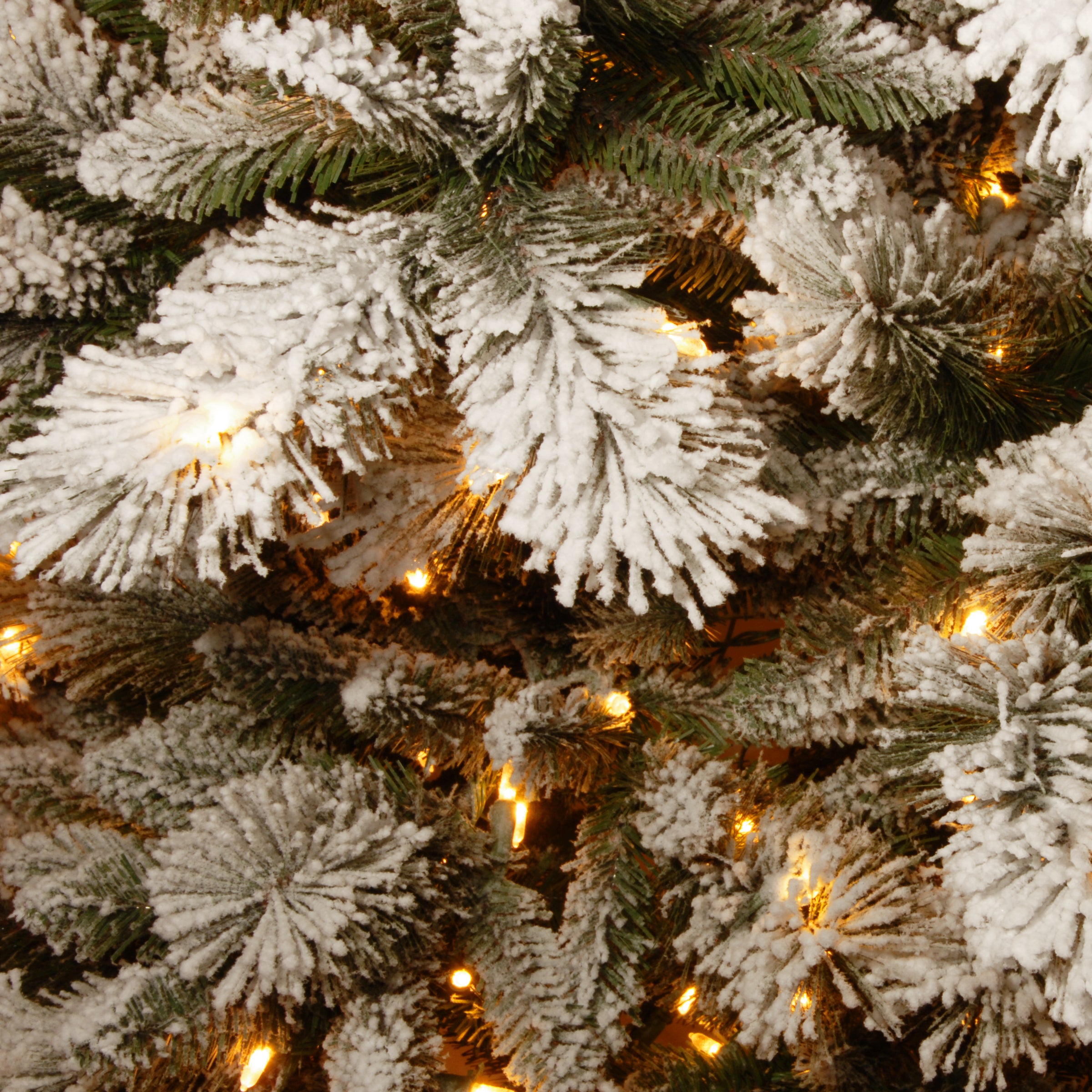 7.5 ft Pre-Lit Snowy Westwood Pine Slim Christmas Tree with Clear Lights - Perfect for Small Spaces & Holiday Decor