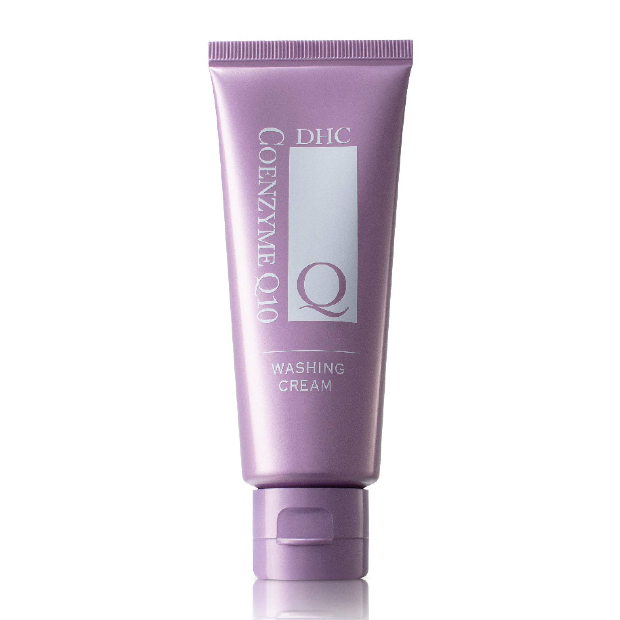 DHC CoQ10 Facial Cleansing Cream 2.8oz - Gentle Deep Cleansing for All Skin Types, Anti-Aging & Moisturizing - Perfect for Daily Skincare Routine & Travel