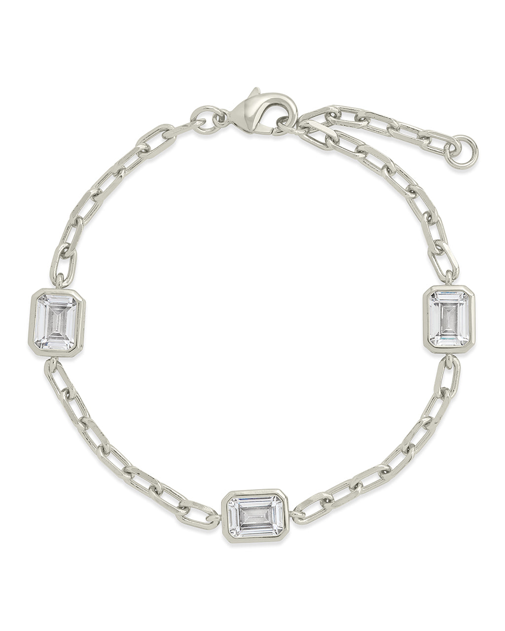 Lennox Station Sterling Silver CZ Tennis Bracelet Set for Women - Elegant Jewelry Gift for Birthday, Anniversary & Special Occasions