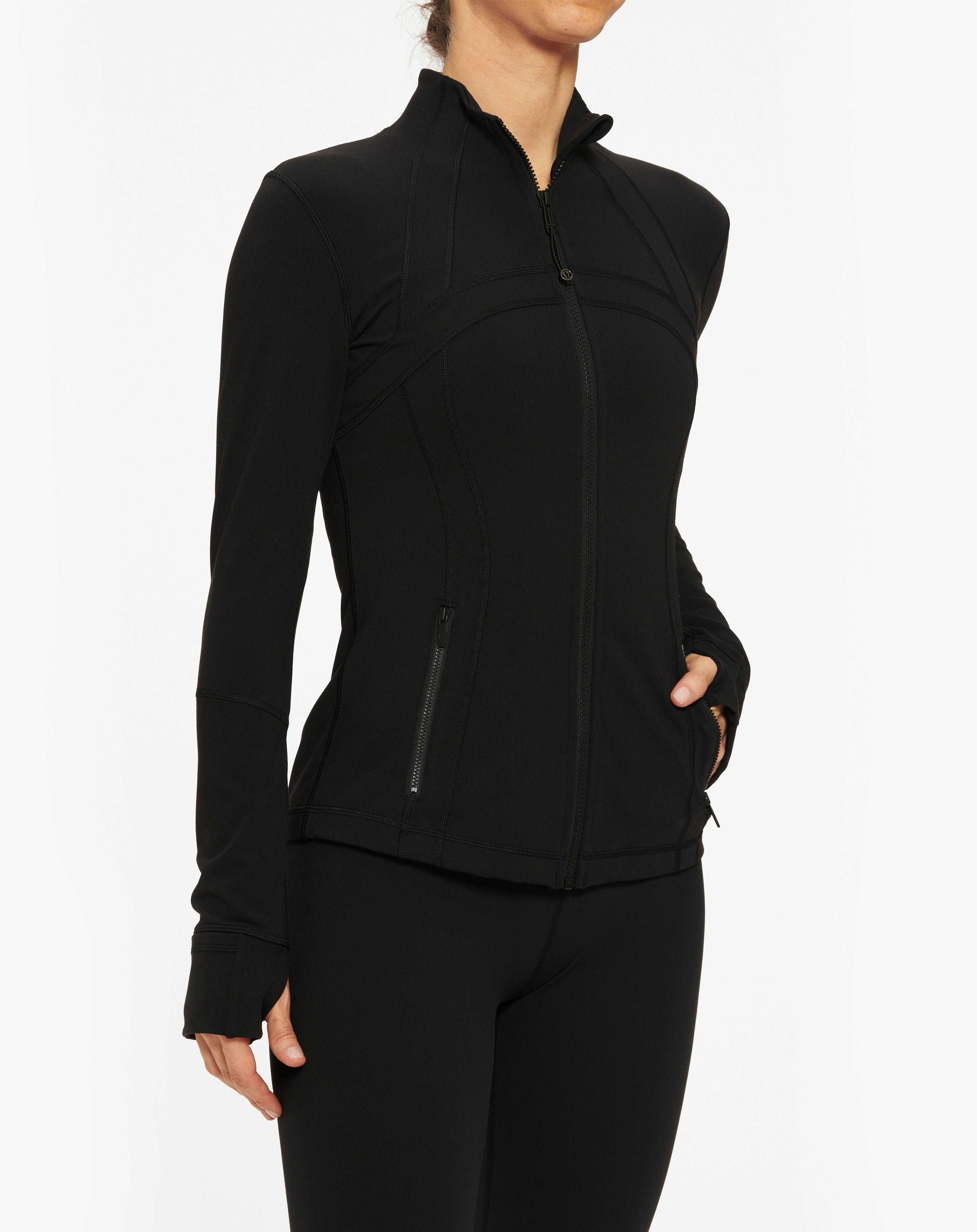 Lululemon Define Jacket for Women - Lightweight Hooded Running Jacket with Thumbholes | Perfect for Yoga, Gym & Outdoor Activities