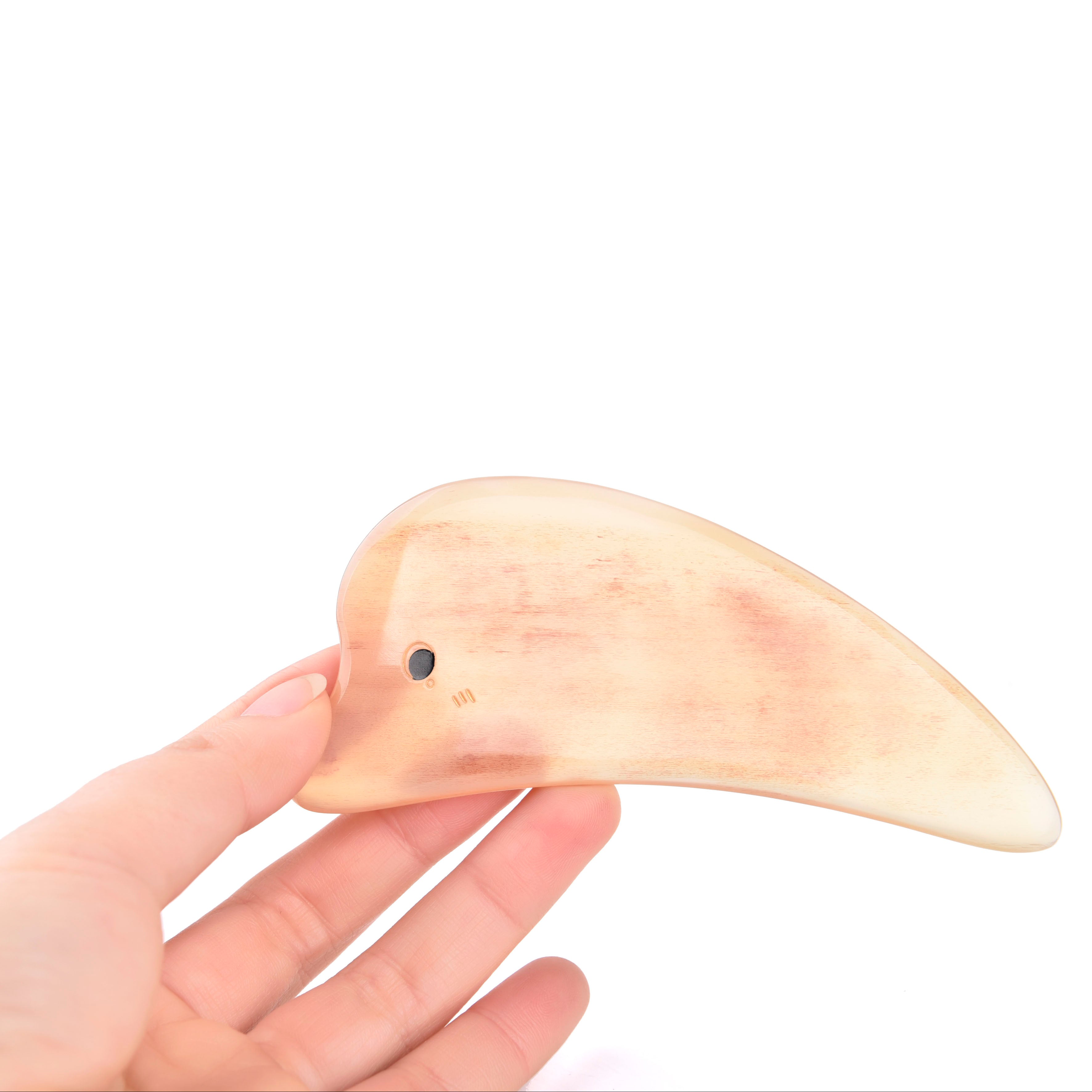 Premium Dolphin Gua Sha Board for Face & Body - Natural Jade Stone Massage Tool for Relaxation & Skincare - Perfect for Home Spa, Self-Care, and Beauty Routine