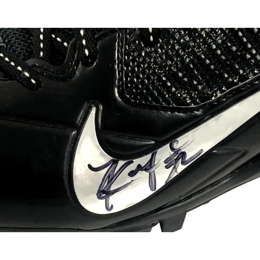 Authentic Khalil Mack Autographed Football Cleat - Chicago Bears & Raiders Player - JSA Certified COA - Perfect for NFL Memorabilia Collectors and Sports Fans