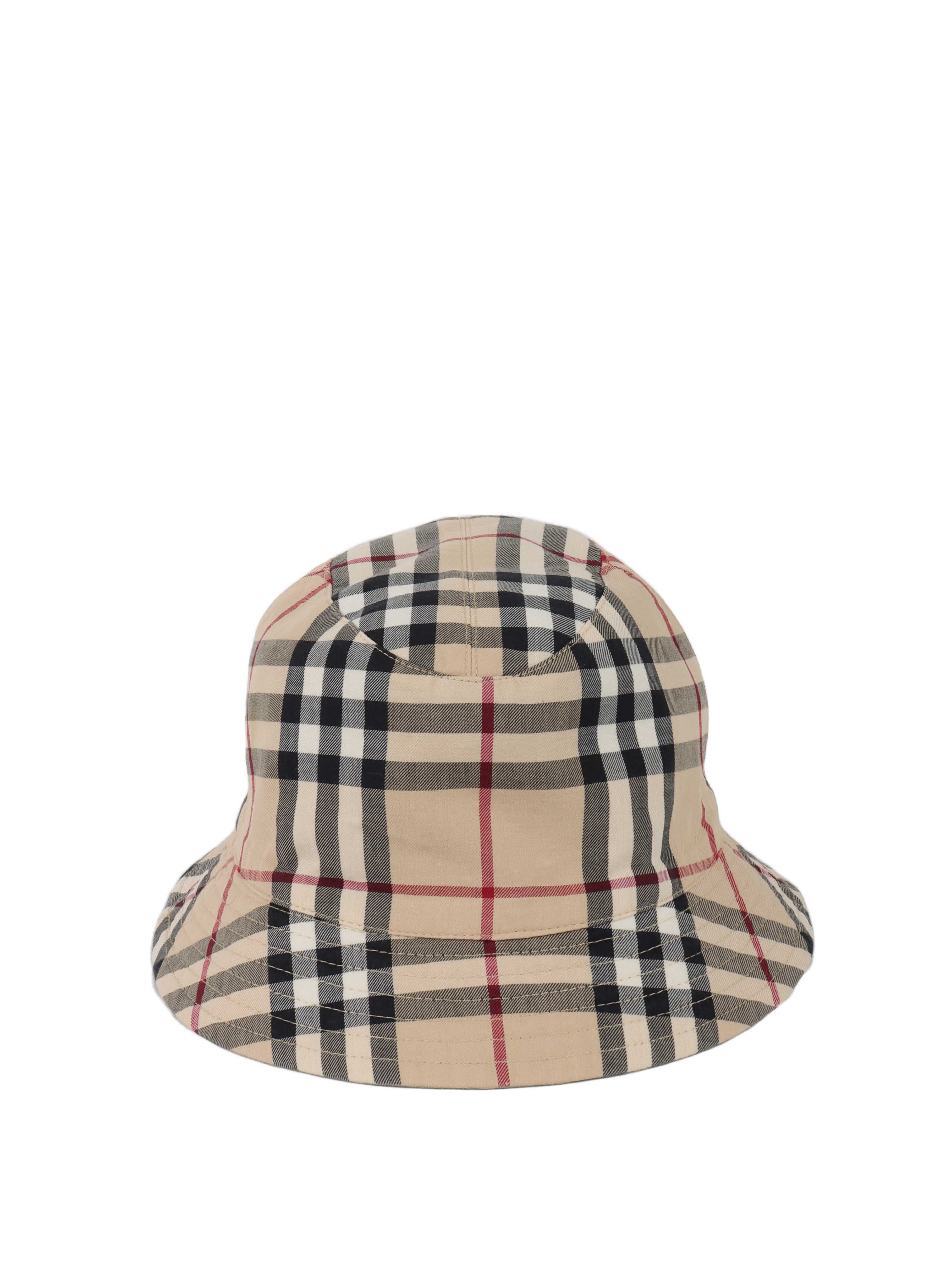 Burberry Cotton Check Reversible Bucket Hat for Men & Women - Fashionable Unisex Sun Hat for Outdoor Activities, Beach, Travel, and Summer Style