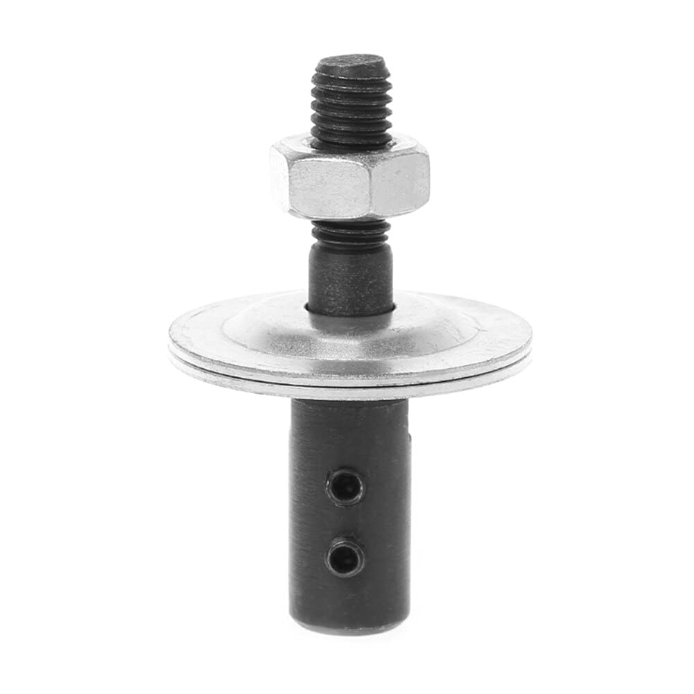 10mm Spindle Adapter Replacement for M.C Steel Bench Grinder - Compatible with Grinding, Polishing Shaft Motor - Includes M3 Screws & Washers - Perfect for Metalworking, Woodworking & DIY Projects