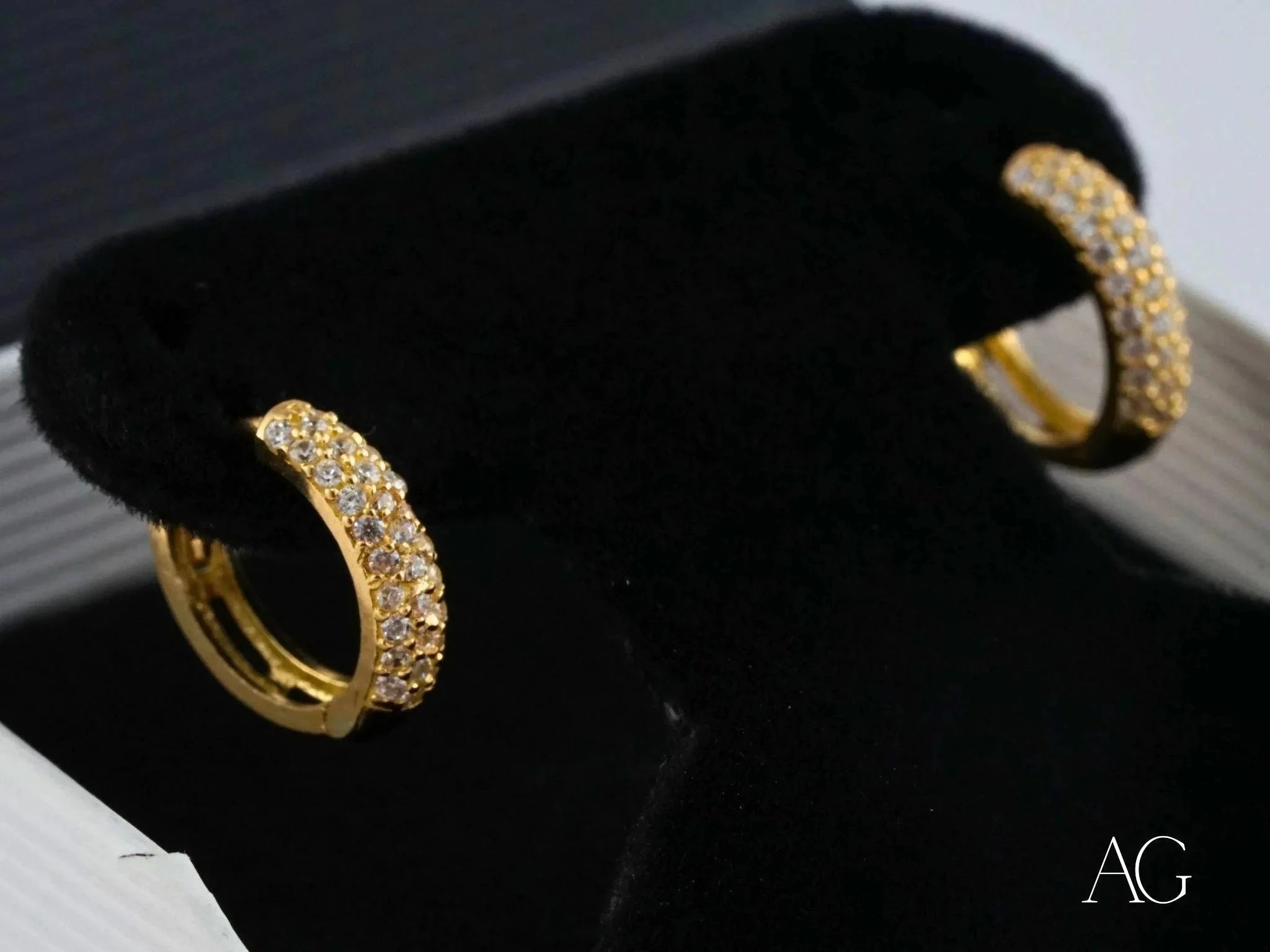 18K Yellow Gold Mini Hoop Earrings - Dainty Everyday Jewelry for Women | Perfect for Work, Date Night & Special Occasions