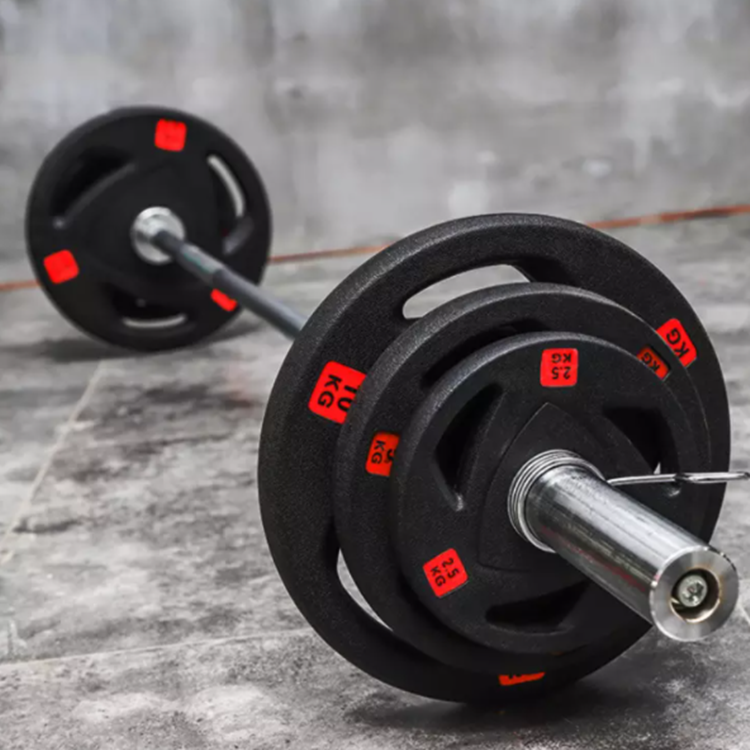 Best Barbell Weight Plates for Home Gym - Durable Single Weight Plates for Weightlifting & Strength Training | Perfect for CrossFit, Powerlifting & Home Workouts
