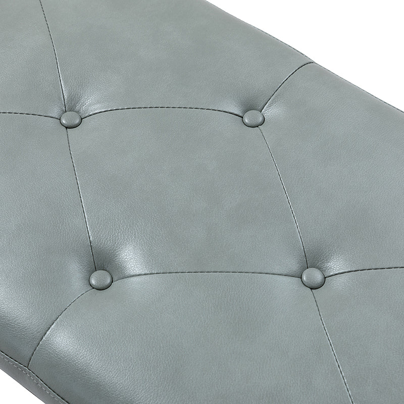 Johannes Upholstered Bench - Stylish Storage Ottoman with Tufted Cushion, Modern Entryway Bench for Bedroom, Living Room & Hallway - Perfect for Seating, Storage & Home Decor