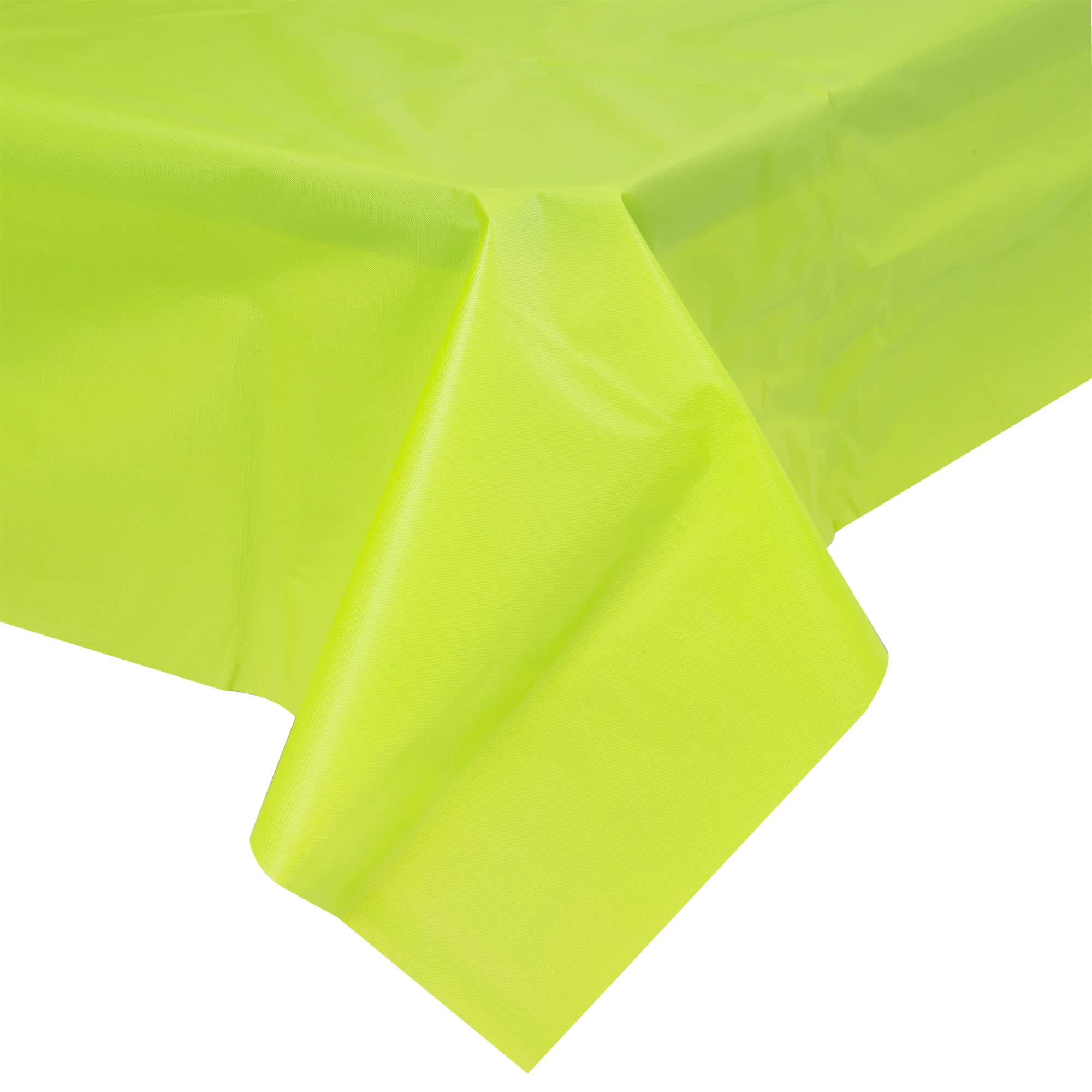 2 Pack 54x108 Inch Rectangular Tablecloths - Citrus Green for Parties & Events