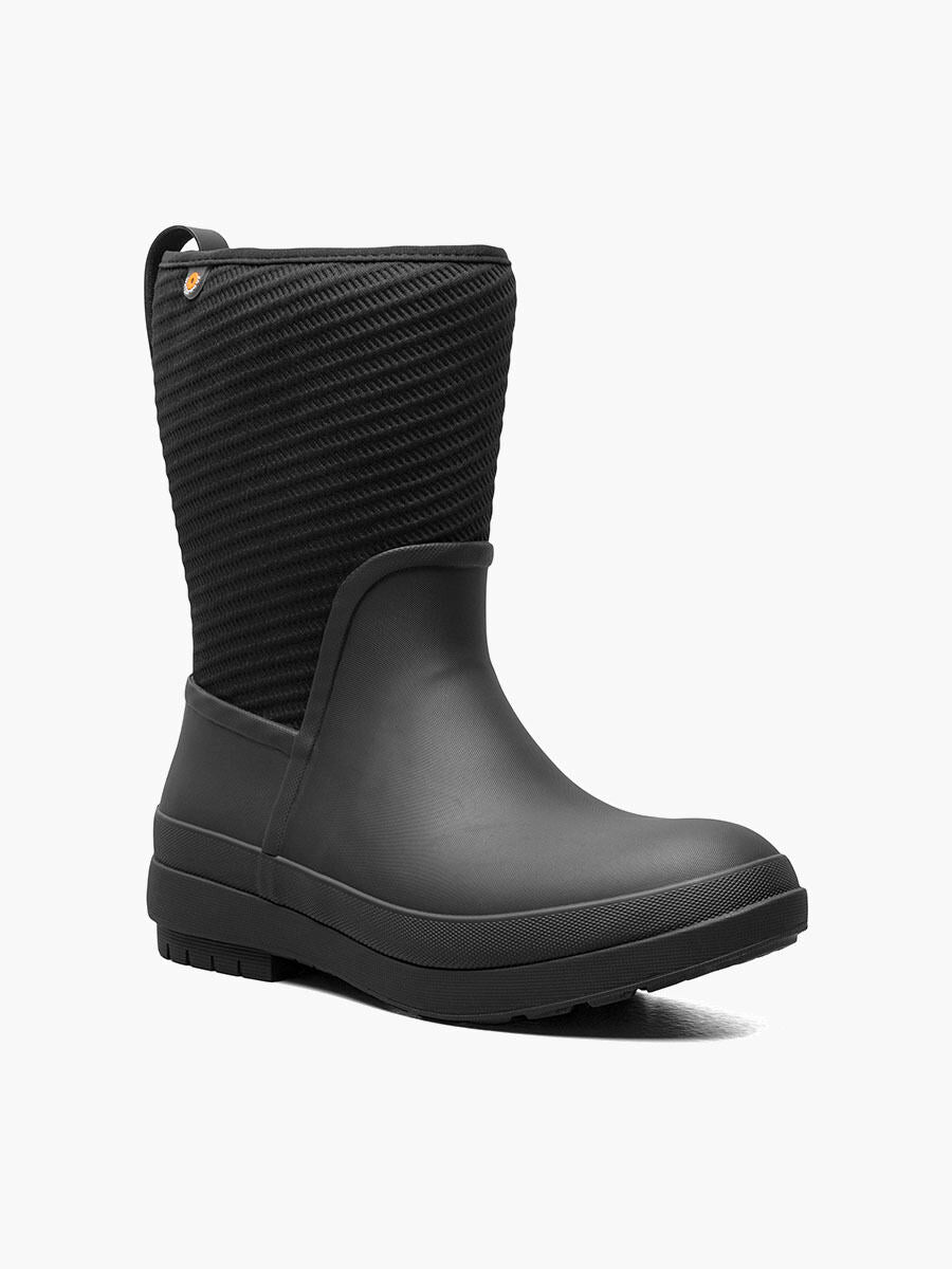 Bogs Crandall II Mid Zip Waterproof Winter Boots for Women - Insulated Snow Boots with Slip-Resistant Sole for Hiking, Walking & Outdoor Activities