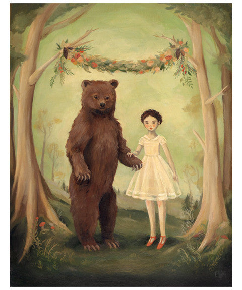 Black Apple's 'In the Spring She Married a Bear' - Romantic Fairy Tale Novel for Adults | Perfect for Book Clubs, Gifts & Cozy Reading