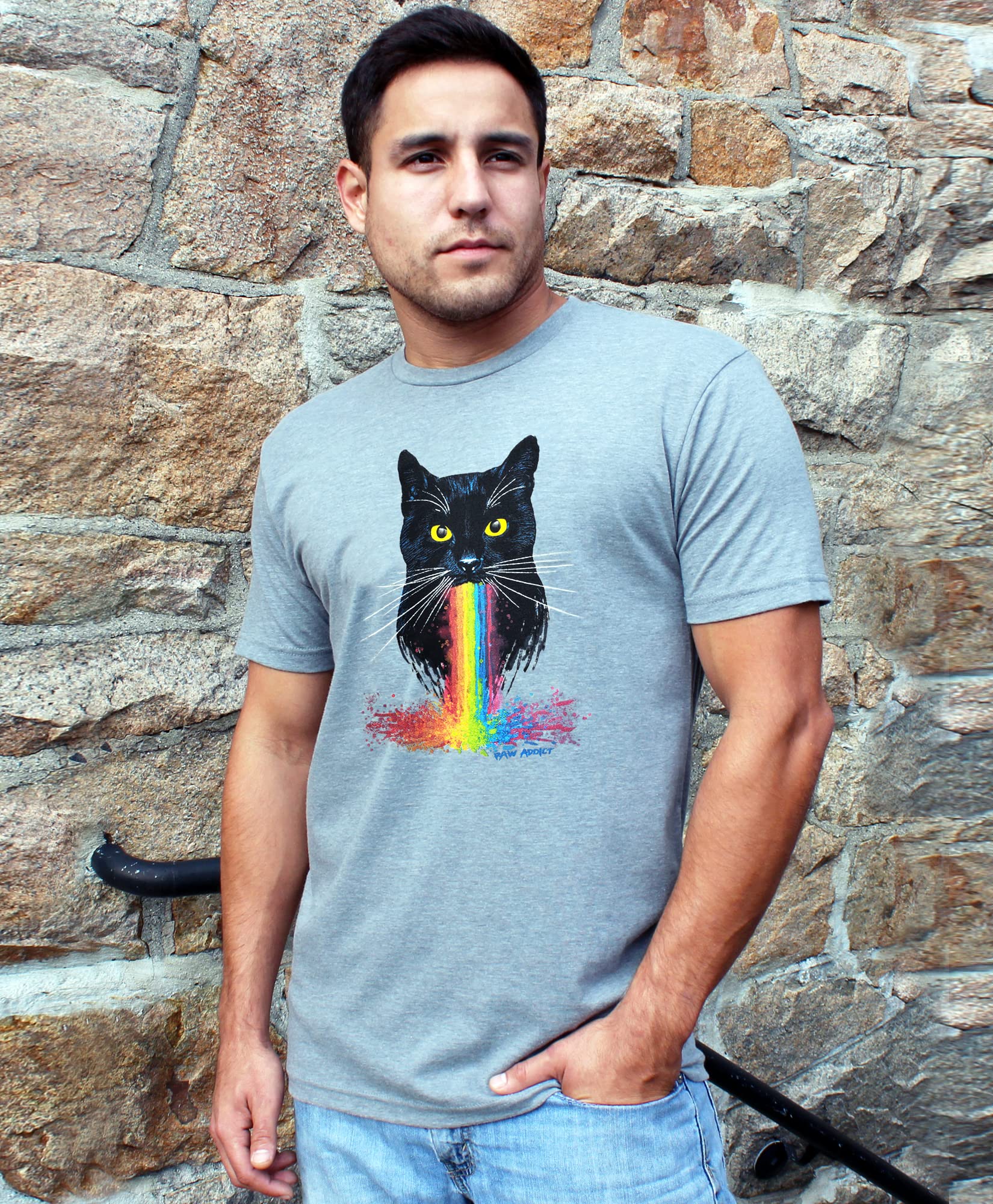 Funny Cat Lover T-Shirt for Men & Women - Perfect Gift for Cat Dad & Mom - Cute Pet Owner Apparel for Casual Wear & Gifts