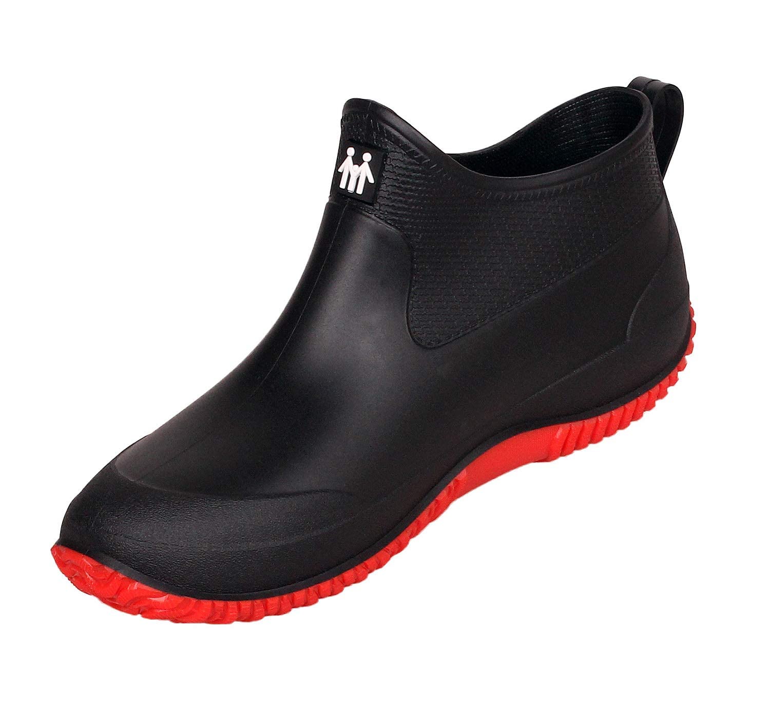 SMajong Waterproof Rain Boots for Women & Men - Anti-Slip Rubber Ankle Boots for Gardening, Car Washing & Outdoor Activities | Comfortable Rain Footwear for Wet Weather