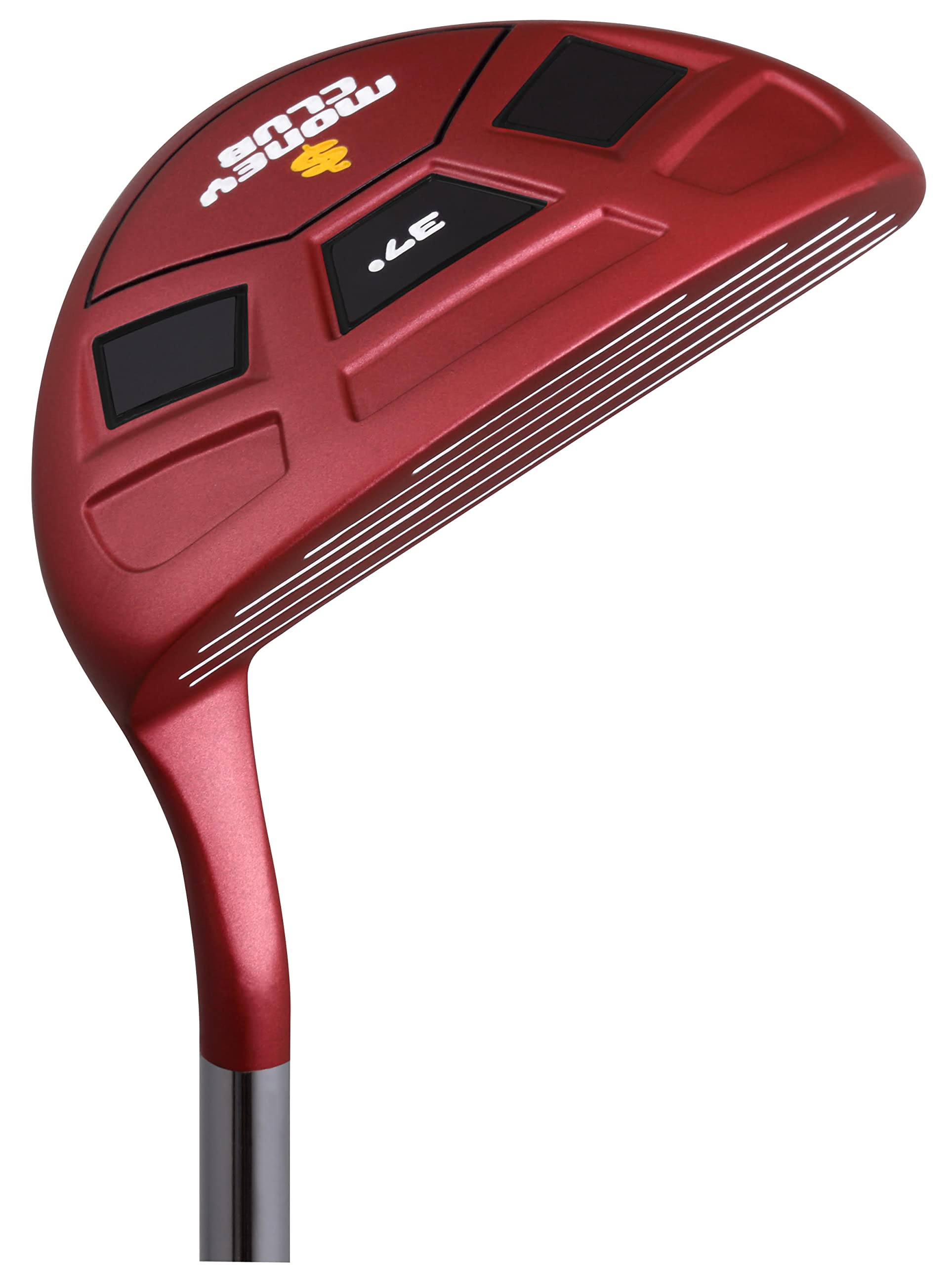 Right Handed Golf Chipper Club 37° Fire Red - Save Strokes with Easy Chipping & Pitching Around the Green