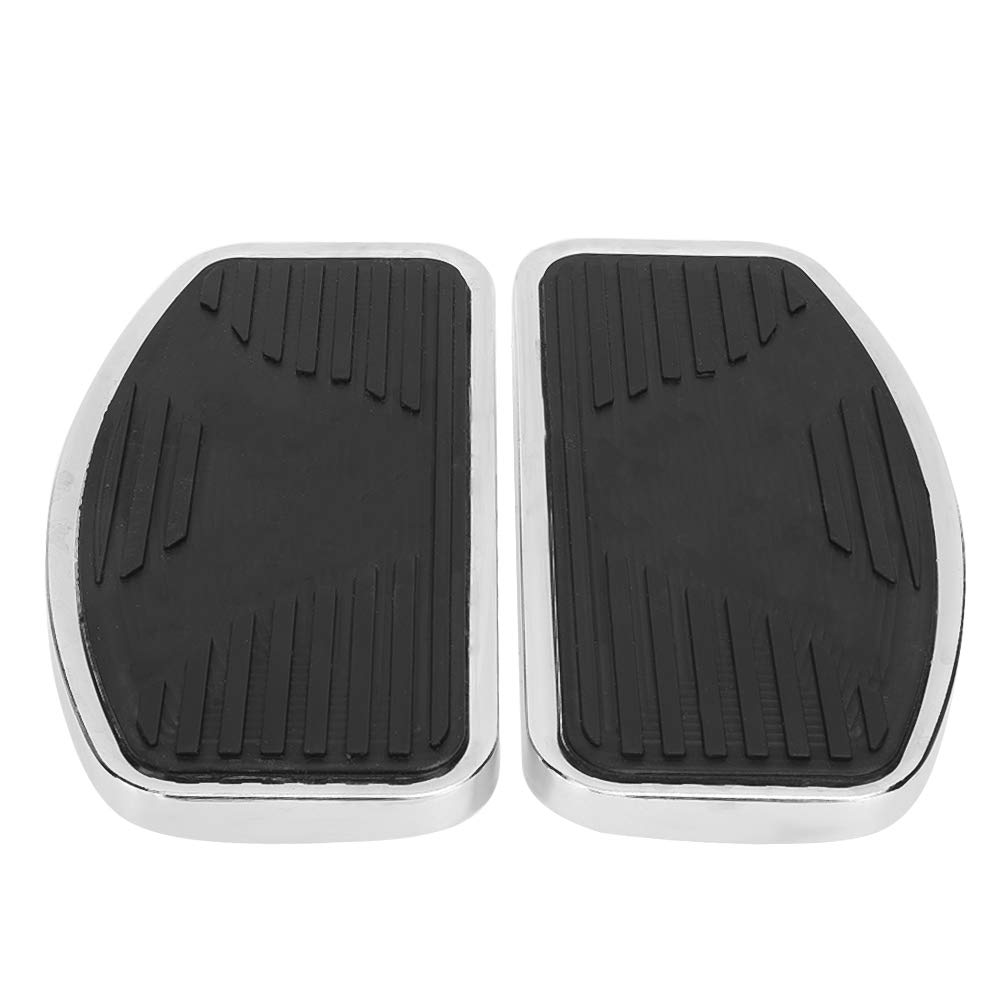 KIMISS Motorcycle Floorboards Front Footboard Rubber Insert Pedal Foot Peg Footrest for Honda Shadow ACE VT400/750 VT750DC Deluxe 1997-2003 - Durable Replacement for Comfortable Riding & Long Distance Touring