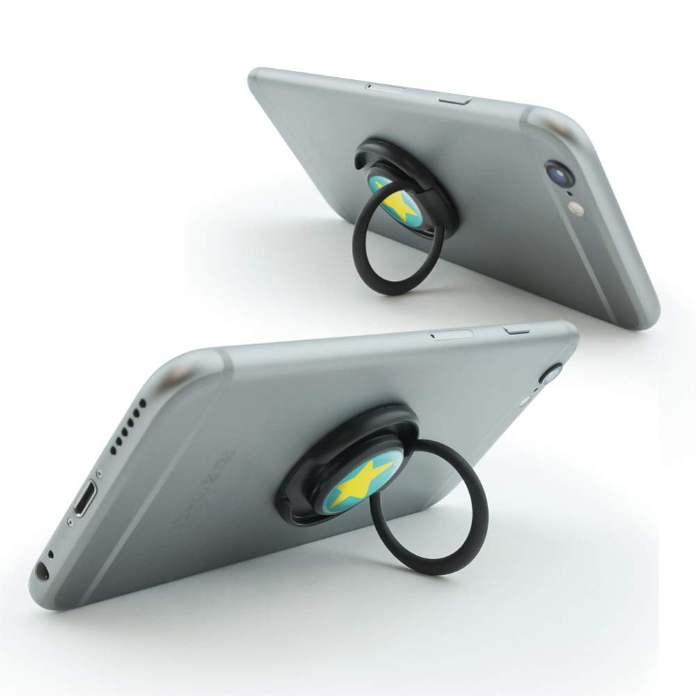 Steven Universe Pearl Star Mobile Phone Ring Grip Holder Stand - Perfect for Watching Videos, Taking Selfies, and Secure Phone Handling