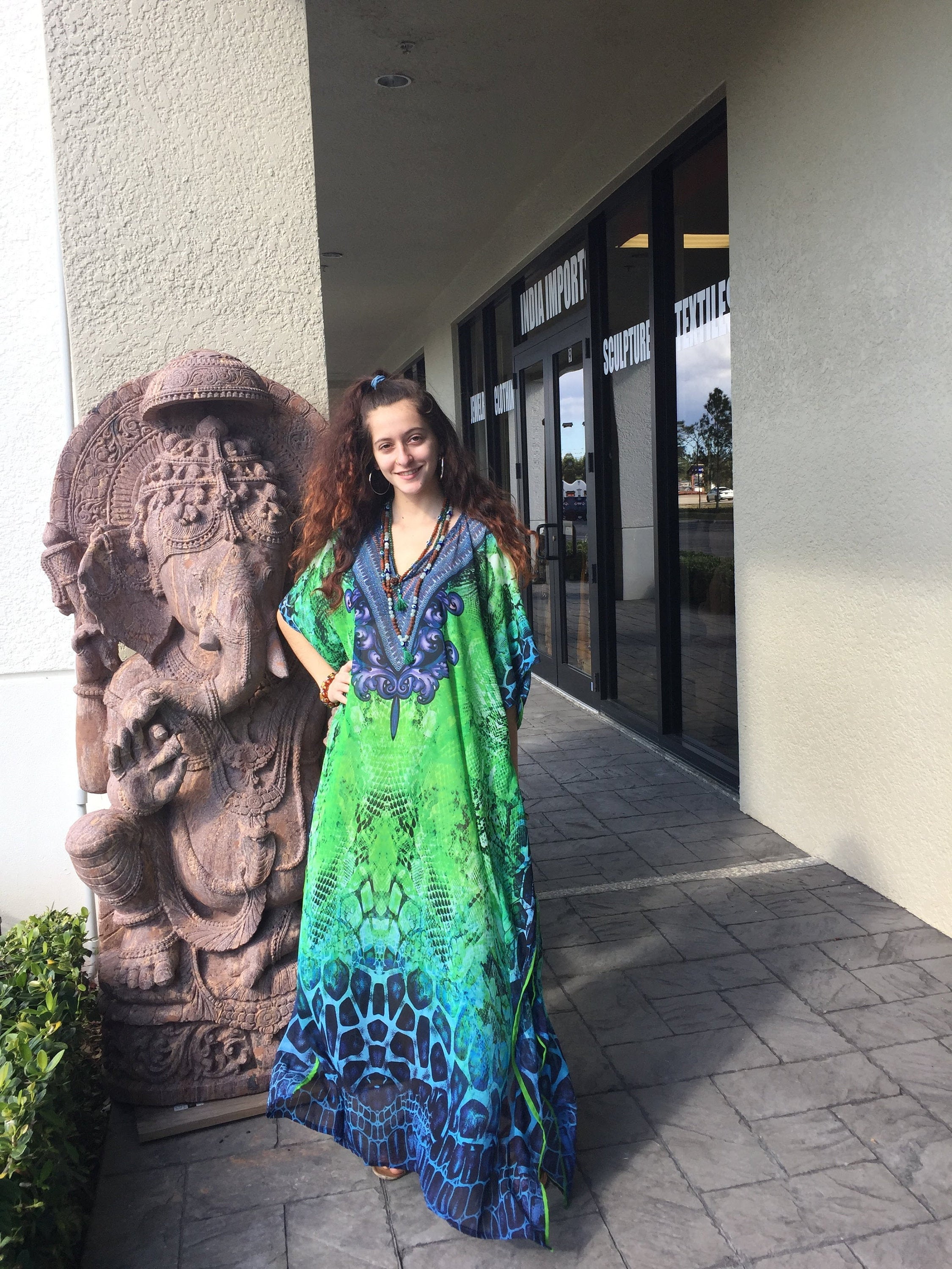 Elegant Sheer Caftan Maxi Dress for Women - Black & Red Beach Cover Up - Plus Size 4XL - Perfect for Summer Vacations, Pool Parties & Boho Fashion
