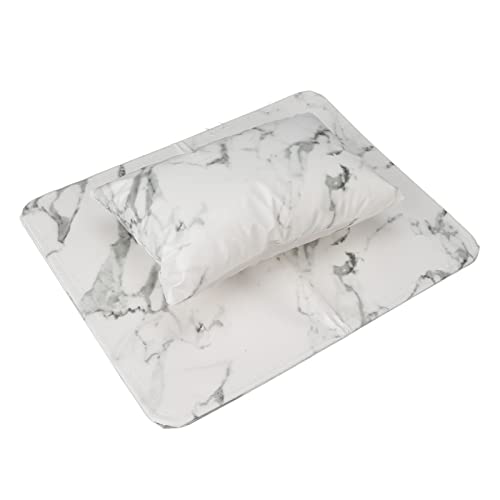 EXCLUZO Hand Pillow - PU Leather Nail Art Cushion with Detachable Design, Soft & Comfortable for Home, Salon, and Travel Use
