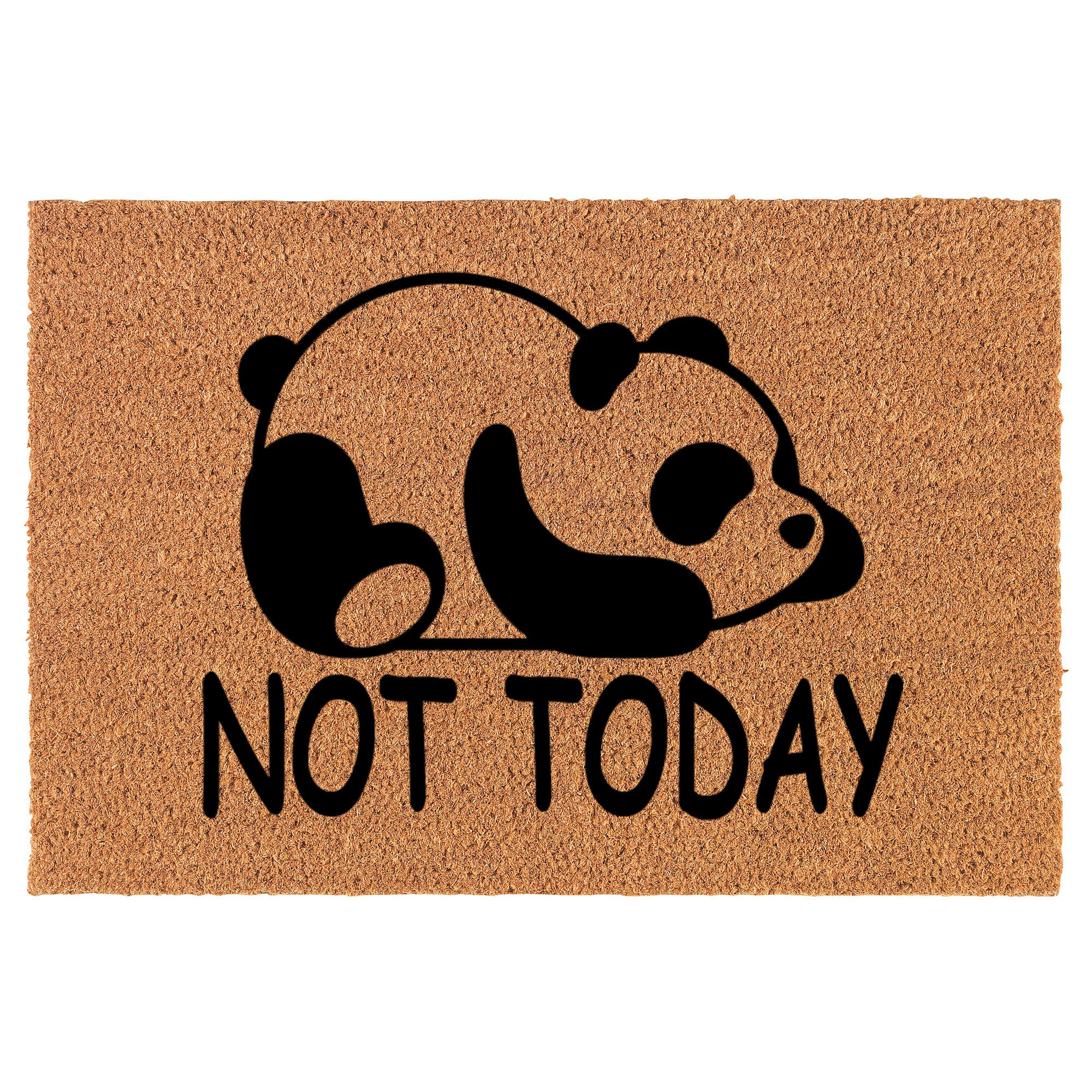 Premium Coir Doormat for Front Door - Eco-Friendly Natural Fiber Welcome Mat (24