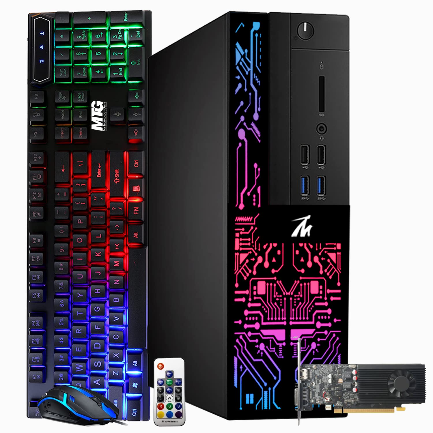Gaming PC Intel i5 6500 16GB RAM 1TB SSD GT-1030 - Perfect for Esports & Streaming