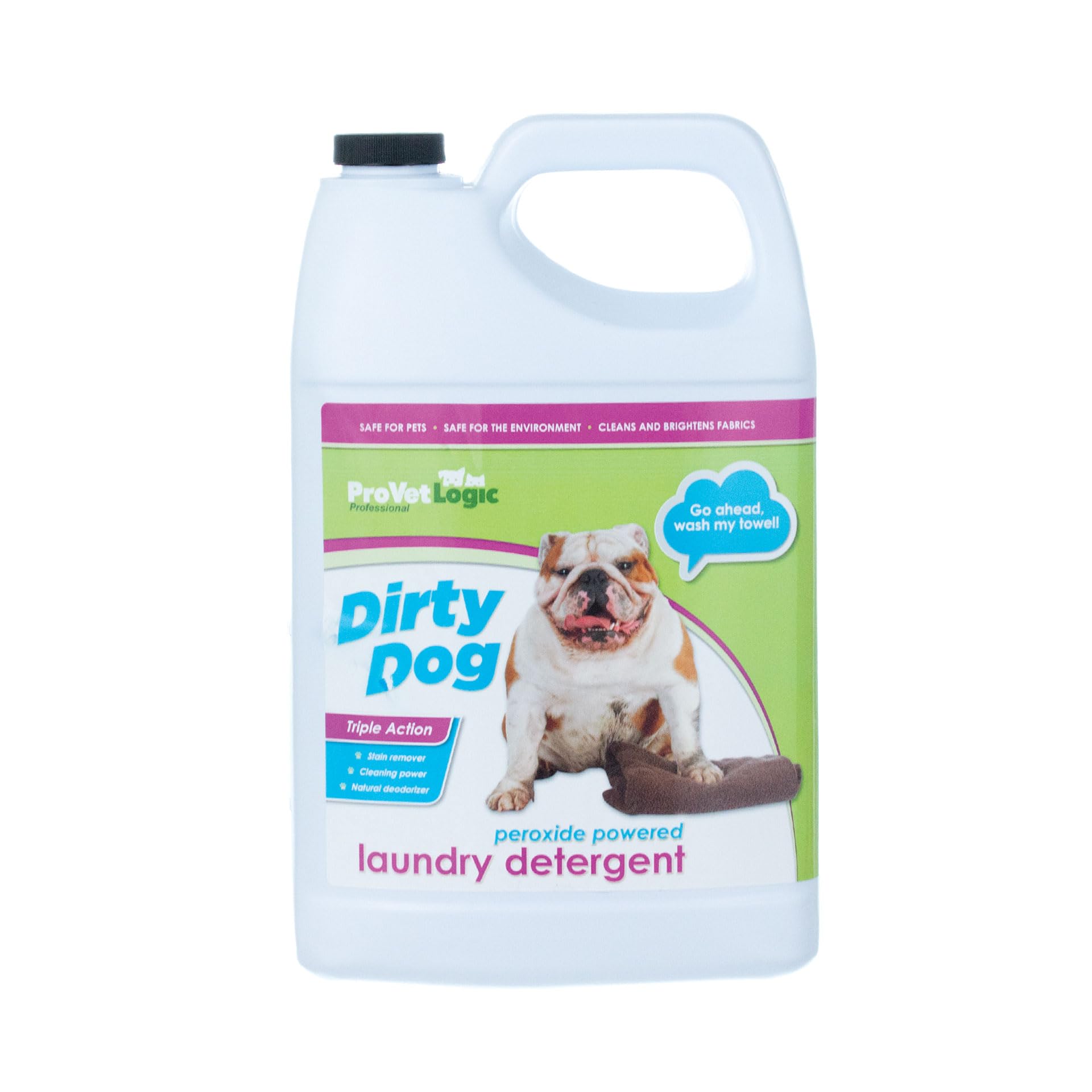 Dirty Dog Pet Laundry Detergent - Hypoallergenic, Fragrance-Free Formula for Gentle Cleaning | Safe for Dog Beds, Blankets & Pet Clothing | Ideal for Sensitive Skin & Allergy Relief