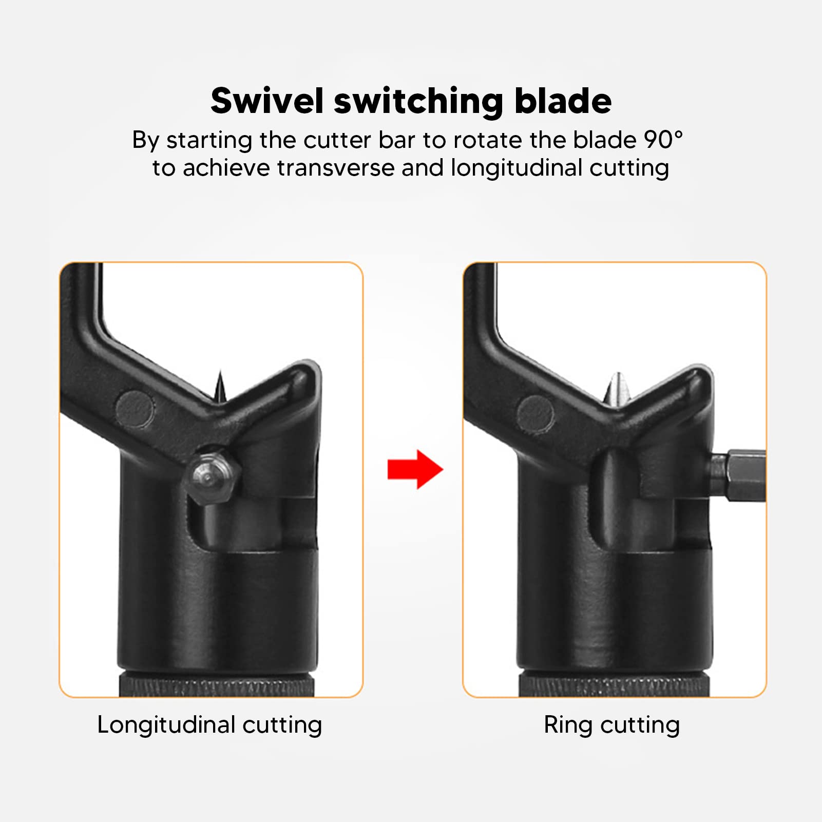 Heavy Duty Armored Cable Stripper - Anti Transverse & Longitudinal Wire Stripping Tool for Electrical Work | Perfect for Electricians, DIY Projects, and Industrial Use