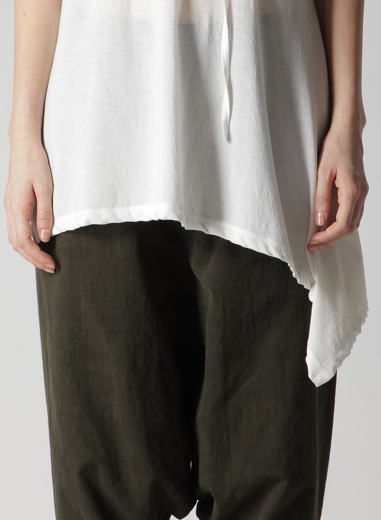 Soft & Breathable Cotton Jersey String T-Shirt for Women - Casual Comfort Tee for Everyday Wear | Perfect for Lounging, Outings & Layering