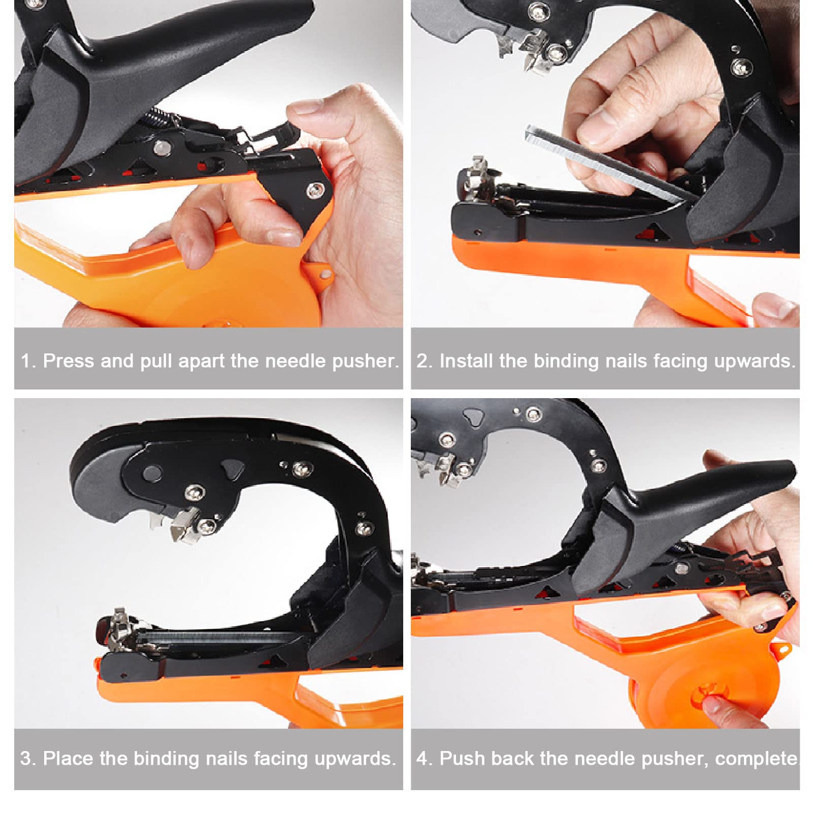 HEEPDD Plant Tying Machine - Garden Tape Gun with Blade for Grapes, Raspberries, Tomatoes & Vining Vegetables | Easy Plant Support Tool for Vineyards, Greenhouses & Home Gardens