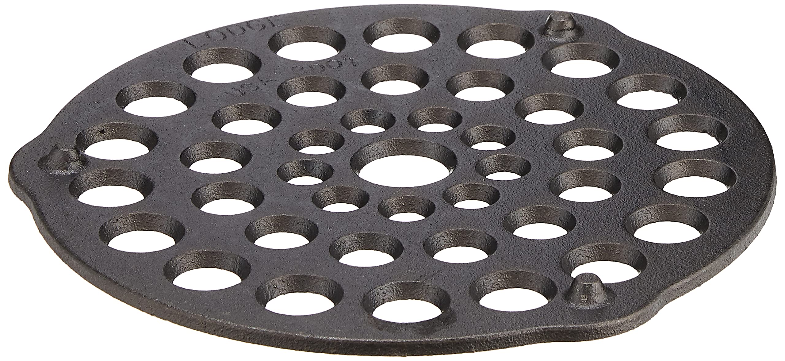 Lodge Pre-Seasoned 5-Quart Cast Iron Dutch Oven with Trivet - Perfect for Camping, Baking Bread & Slow Cooking Stews