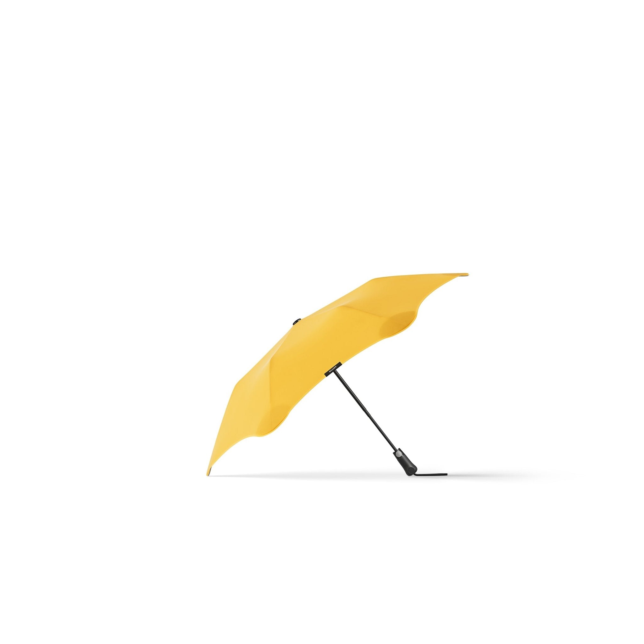 BLUNT Metro Collapsible Compact Umbrella - Windproof Travel Umbrella with Automatic Open/Close, Lightweight & Portable for Men Women (Yellow) - Perfect for Commuting, Travel & Outdoor Activities