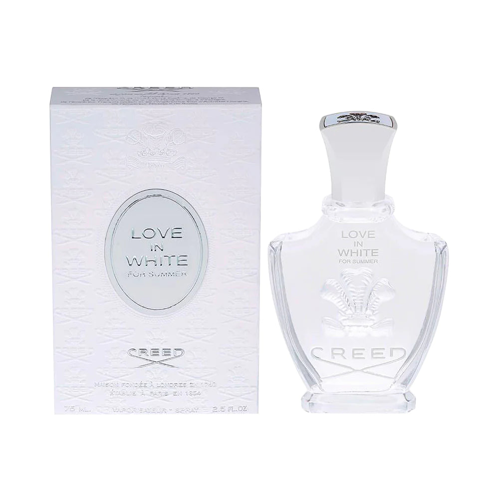 Creed Love In White Eau de Parfum 75ml for Women - Fresh Floral Summer Fragrance | Perfect for Weddings, Date Nights & Special Occasions