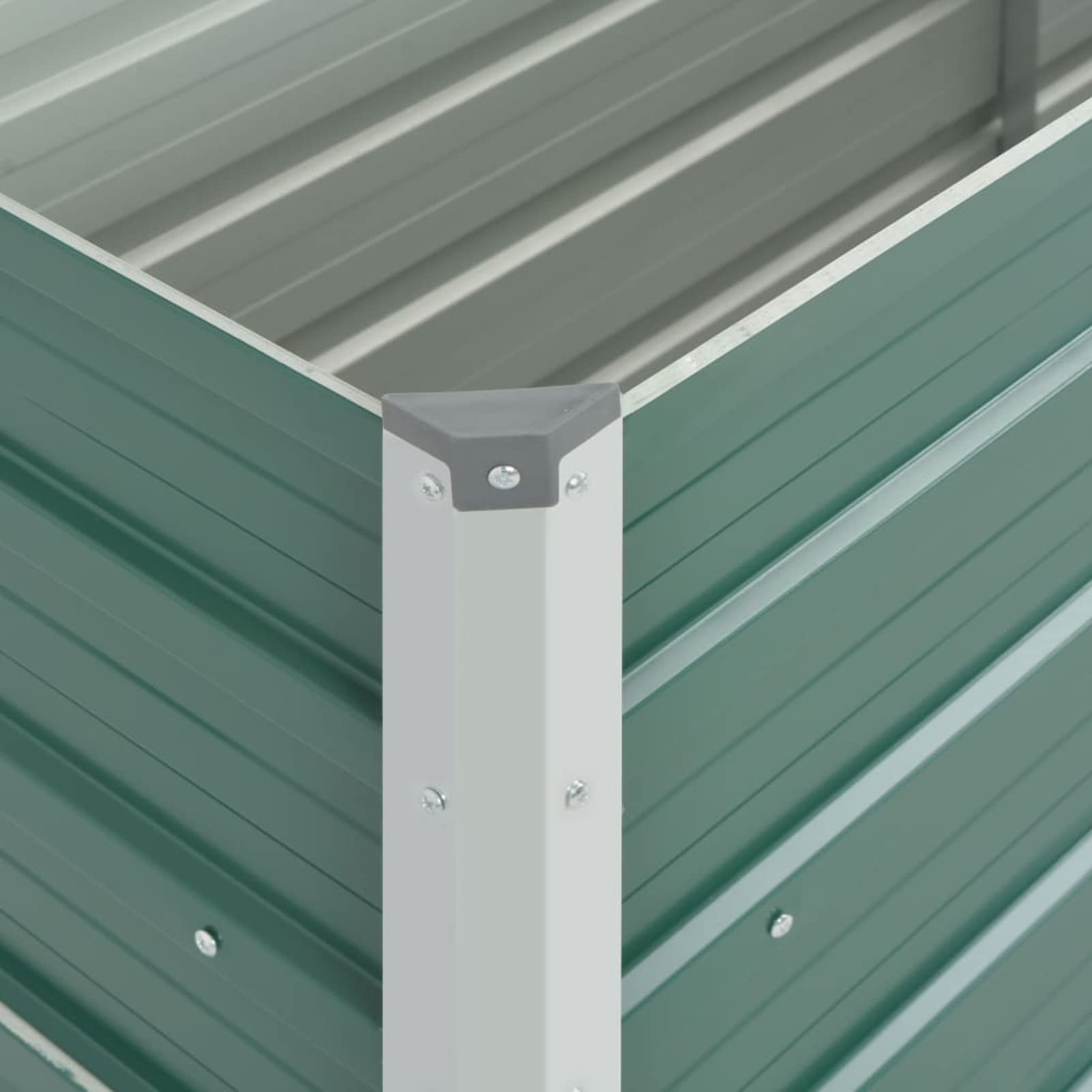 Galvanized Steel Raised Garden Bed Planter - 39.4
