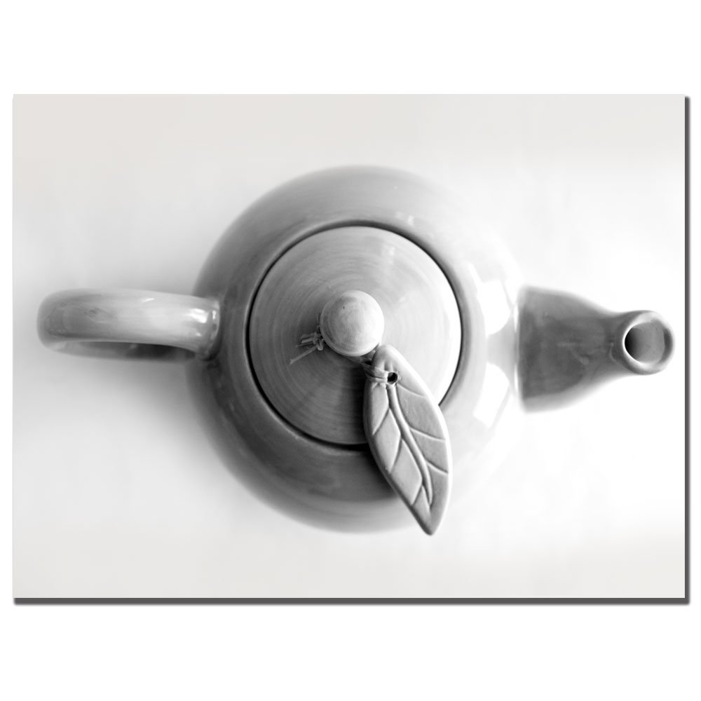 Tammy Davison 35x47 Inch Tea Pot Canvas Wall Art - Vintage Kitchen Decor for Home, Office & Restaurant