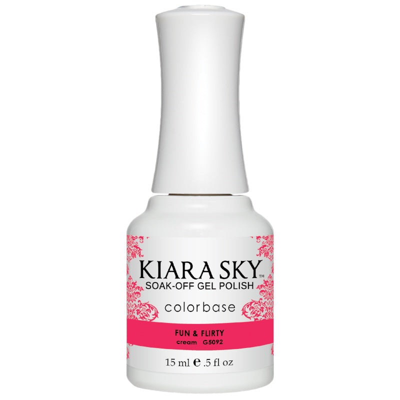 Fun Flirty Gel Nail Polish - Long Lasting & Vibrant Colors for Manicures & Pedicures | Perfect for Parties, Weddings & Everyday Wear