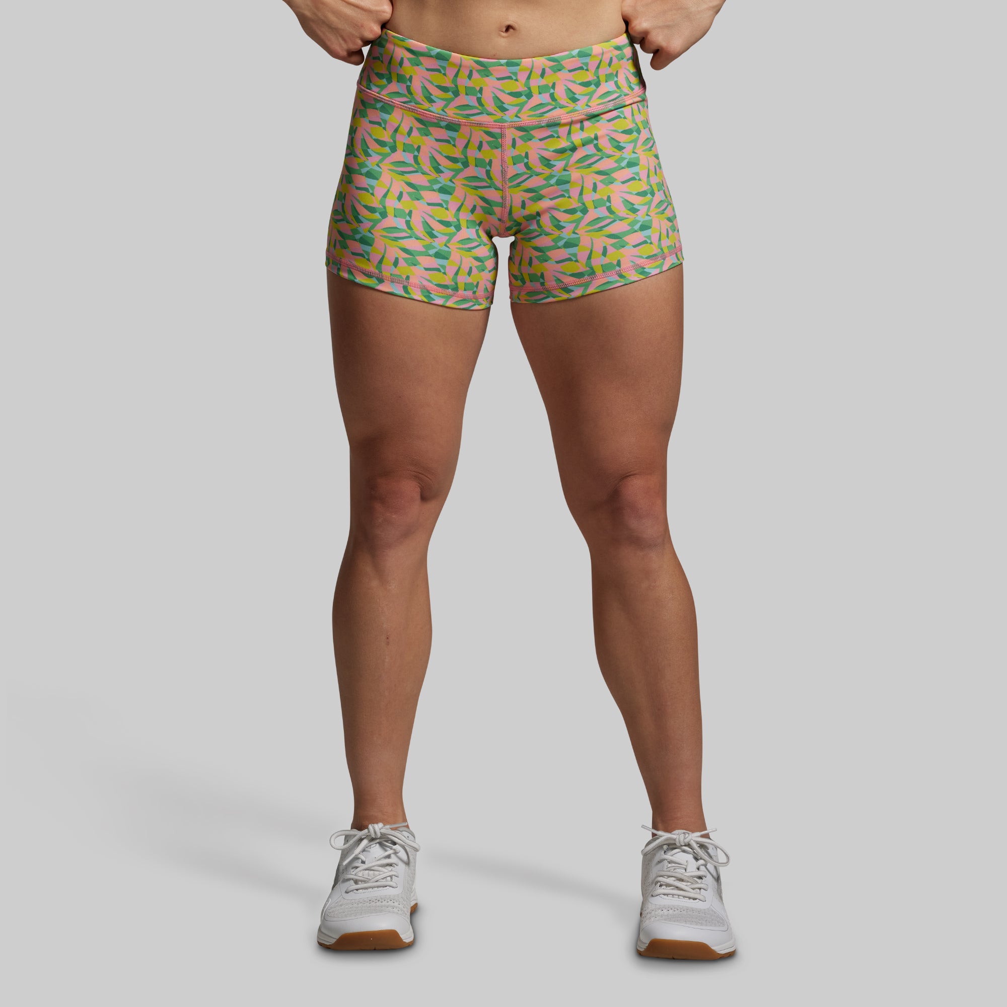 Double Take Booty Shorts - Jubilee High Waist Workout Shorts for Women | Gym, Running, Yoga & Lounge Wear