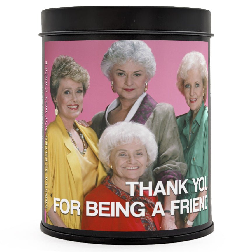 Golden Girls Scented Candle - Thank You For Being a Friend Gift - Aromatherapy Candle for Home Decor, Relaxation & TV Show Fans
