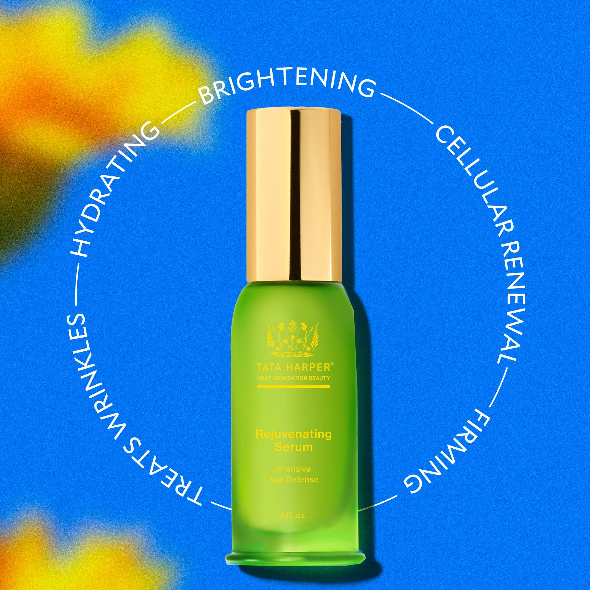 Best Rejuvenating Face Serum for Anti-Aging & Wrinkle Reduction - Hydrating Vitamin C Serum for Glowing Skin - Day & Night Use for Women & Men