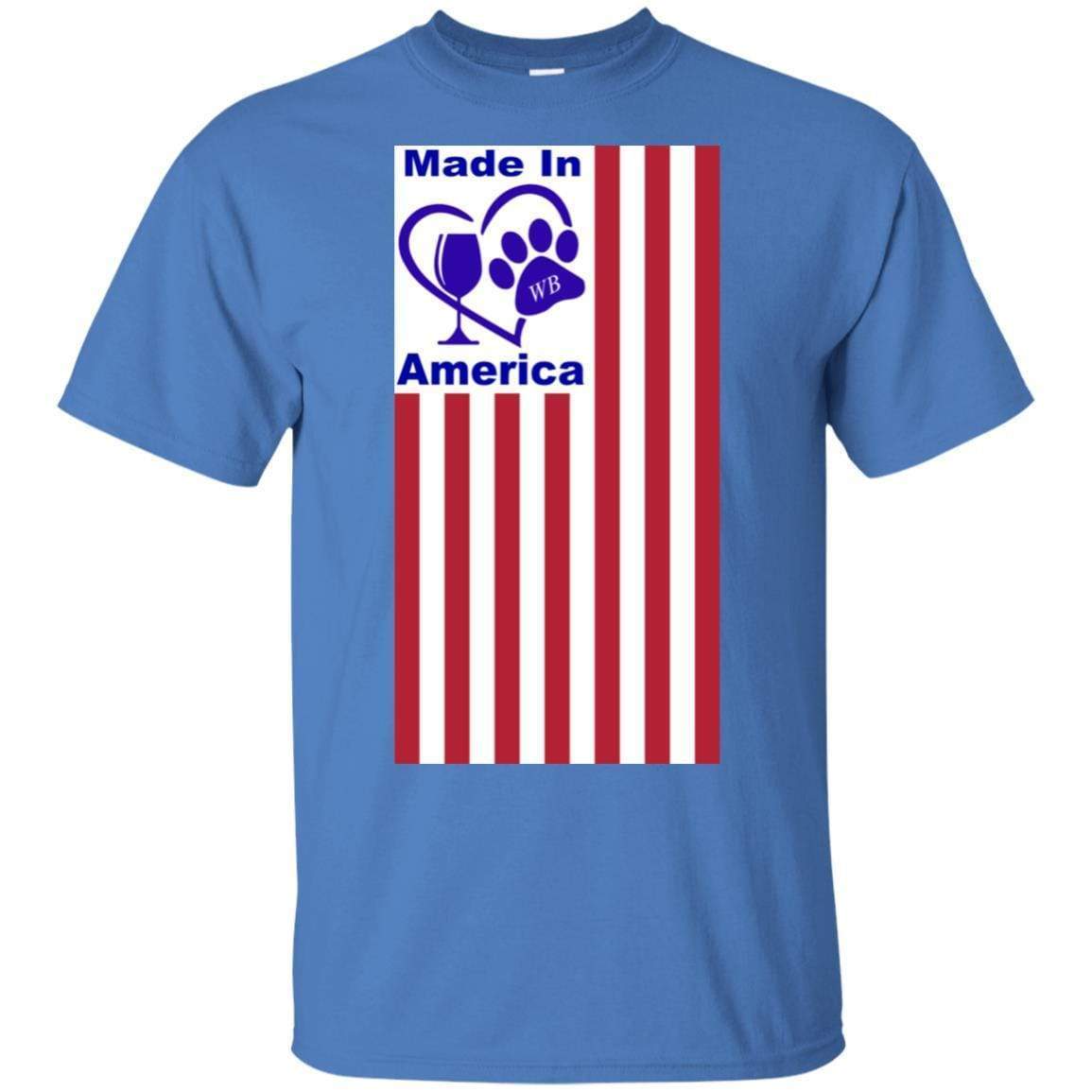 WineyBitches.Co Made in USA Premium 100% Cotton T-Shirt for Women - Comfortable Casual Wear for Outings, Parties & Everyday Fashion