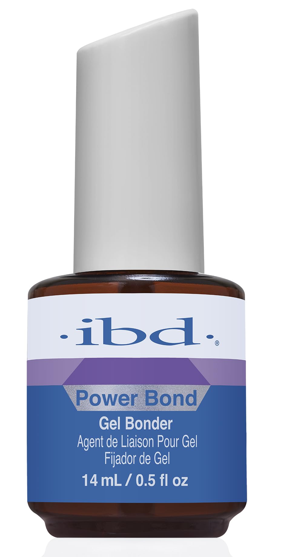 IBD False Nails Power Bond - 0.5 Fl Oz Nail Glue for Strong & Long-Lasting Artificial Nails | Perfect for Acrylic, Gel & Press-On Nail Extensions at Home or Salon
