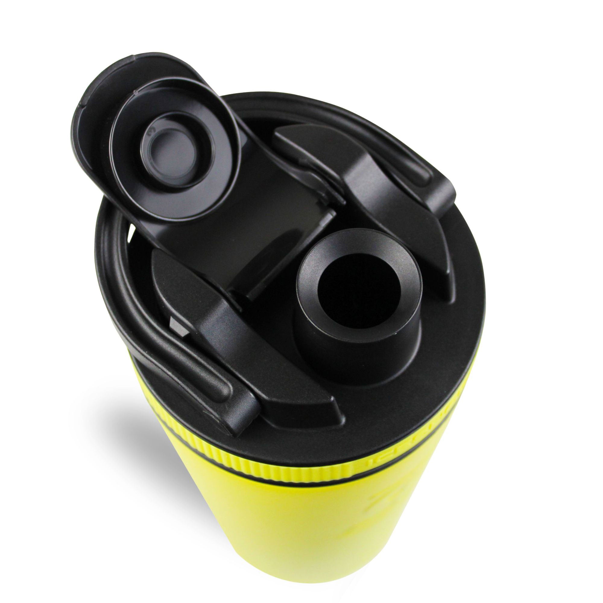 26oz Ice Shaker Matte Series Protein Shaker Bottle - Yellow | Leakproof Gym Water Bottle for Workouts, Protein Mixing & Sports Hydration