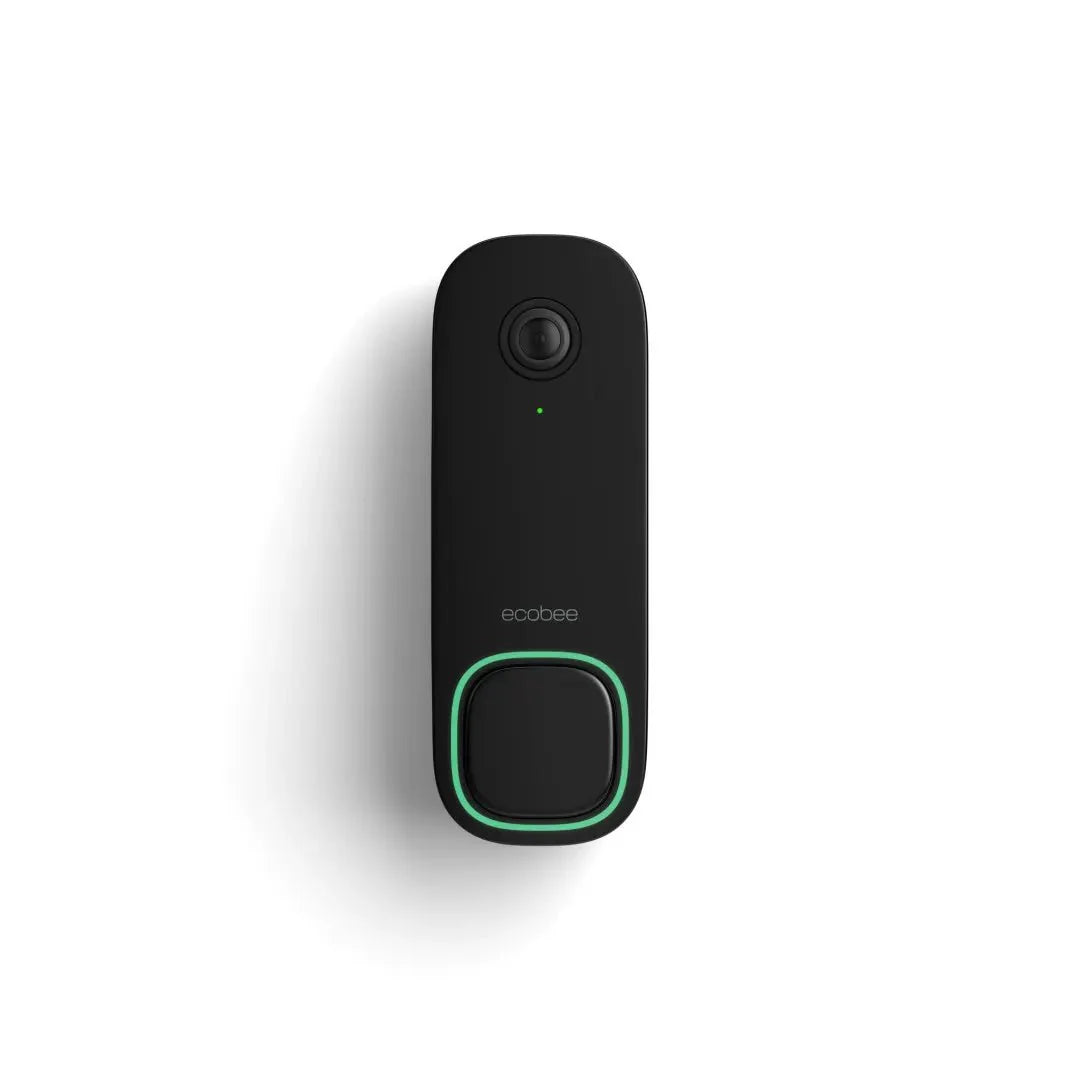 Ecobee EB CAMSDB 01 Smart WiFi Video Doorbell Camera with HD Night Vision, Motion Detection & 2-Way Audio - Perfect for Home Security & Package Delivery Monitoring