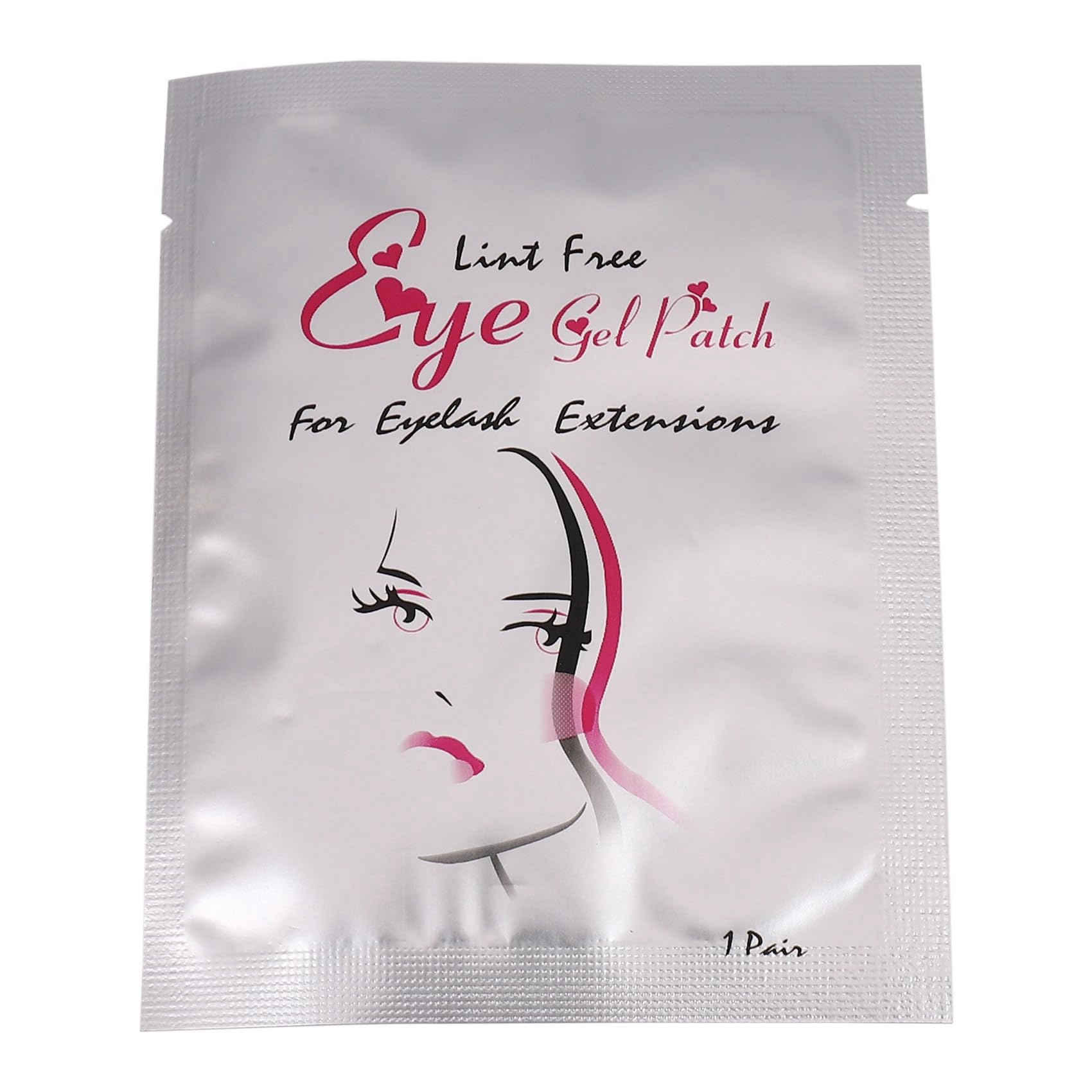300 Pairs Eyelash Extension Under Eye Gel Pads - Non-Woven Makeup Patches for Professional Lash Extensions & Sensitive Eye Protection - Perfect for Salons, DIY Beauty & At-Home Lash Applications