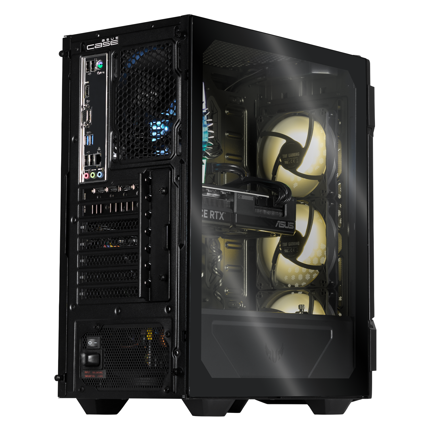 ASUS TUF Gaming PC - Intel Core i9-12900F, RTX 4070, 32GB RAM, 500GB SSD + 4TB HDD, WiFi - Ultimate Gaming & Streaming Desktop for 4K Gaming, VR, Esports & Content Creation